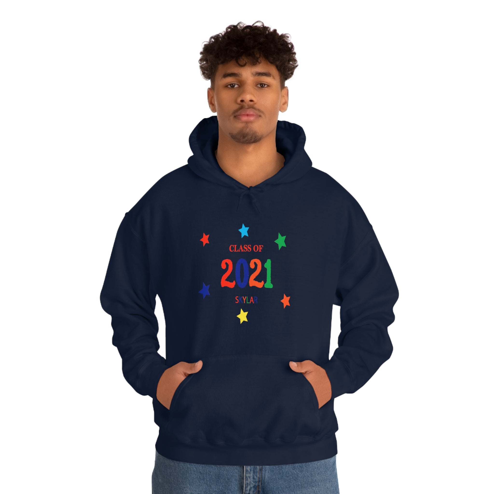 Class of ... with Year &amp; Name Customizable - Unisex Heavy Blend™ Hooded Sweatshirt