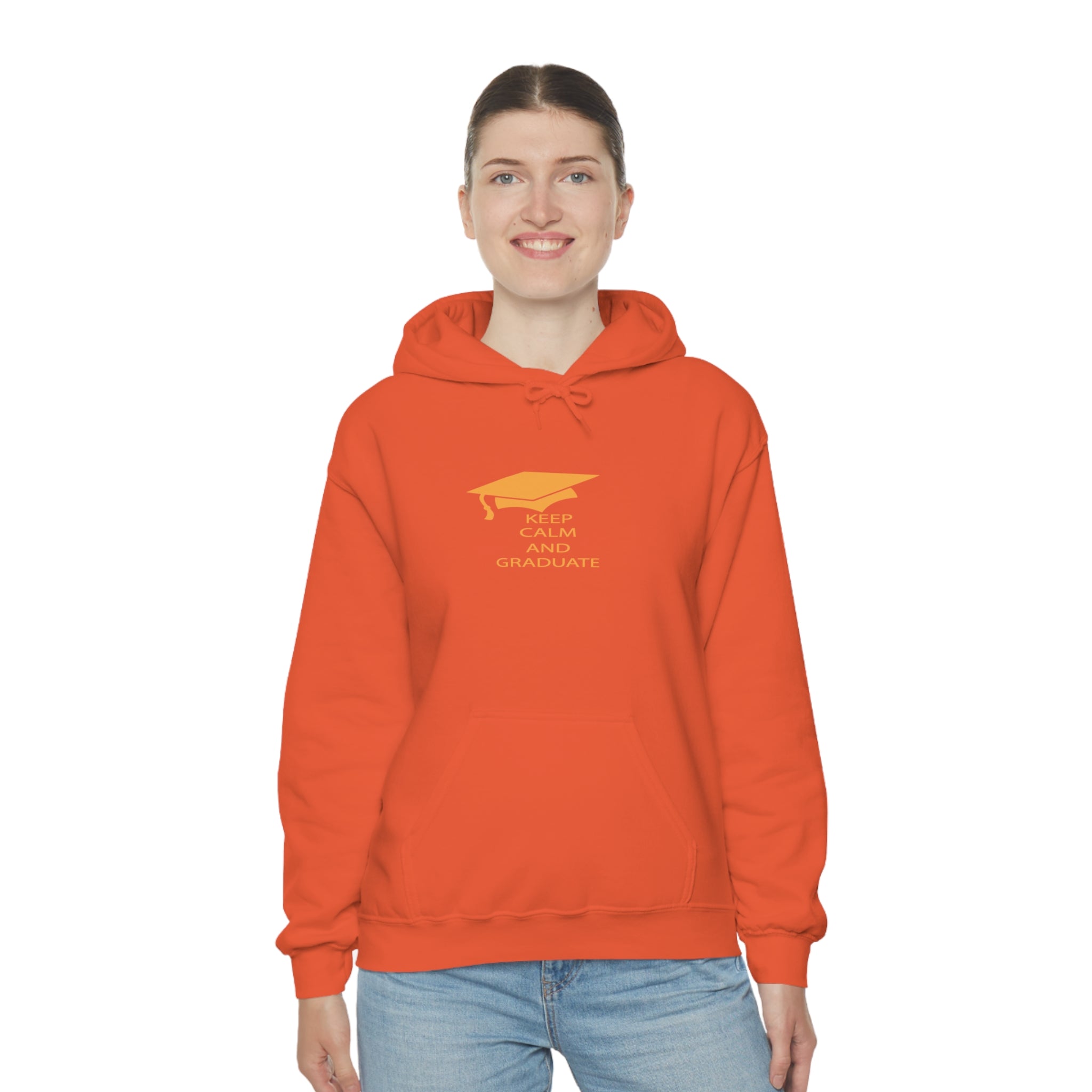 Keep Calm And Graduate - Unisex Heavy Blend™ Hooded Sweatshirt