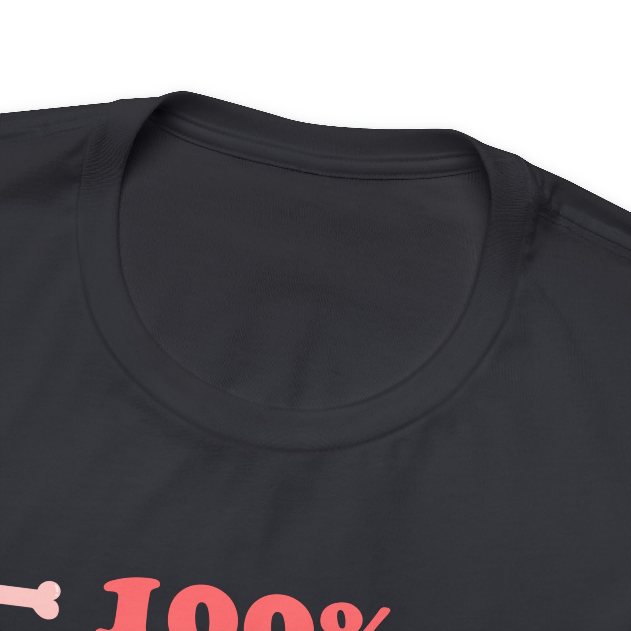 100% Certified Dog Lover - Unisex Jersey Short Sleeve Tee