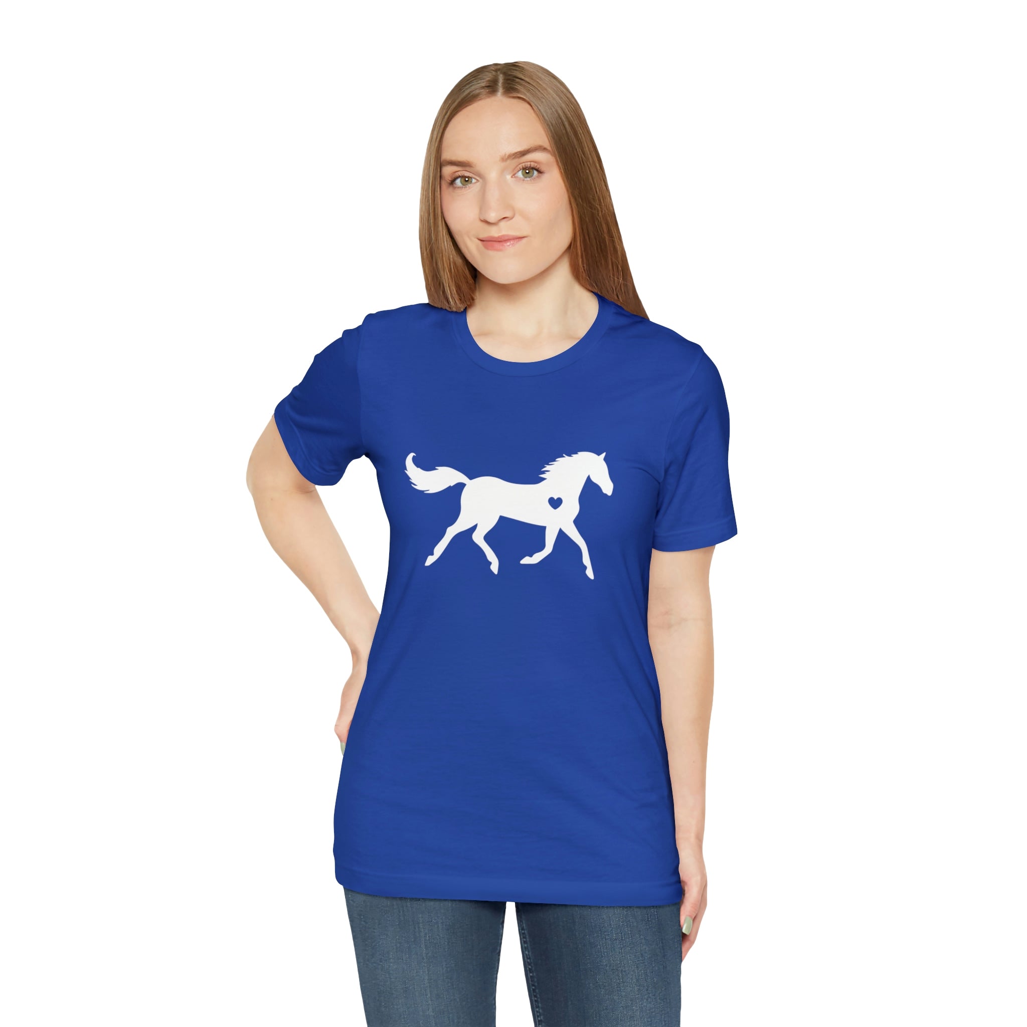 Horse Heart - Unisex Jersey Short Sleeve Tee