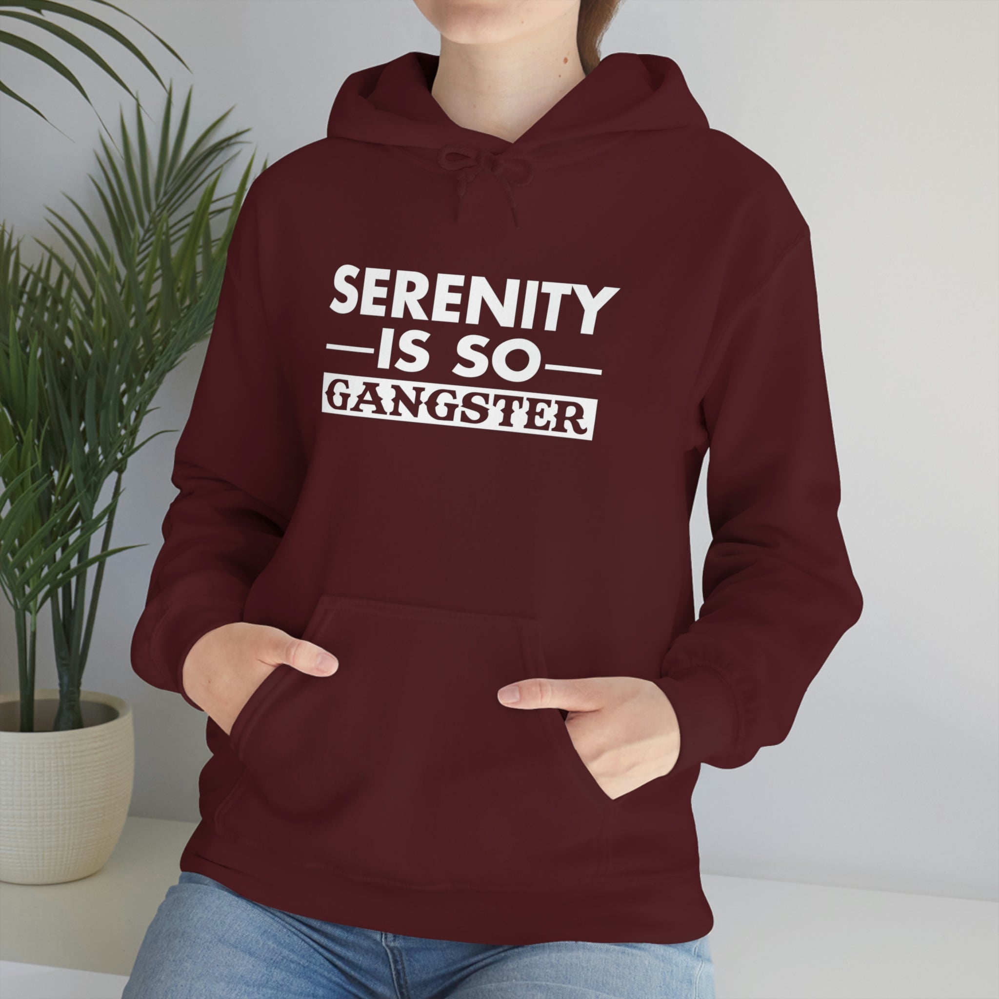 Serenity Is So Gangster - Unisex Heavy Blend™ Hooded Sweatshirt