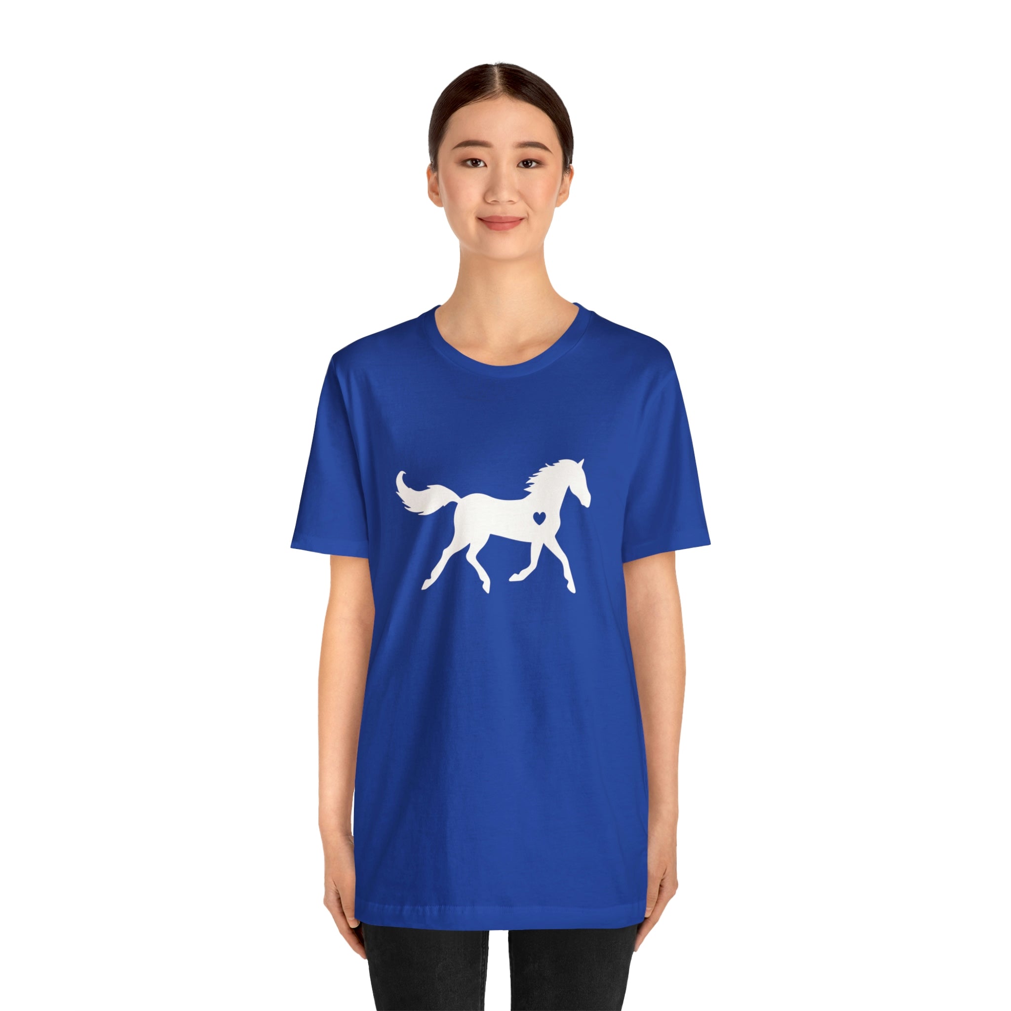 Horse Heart - Unisex Jersey Short Sleeve Tee