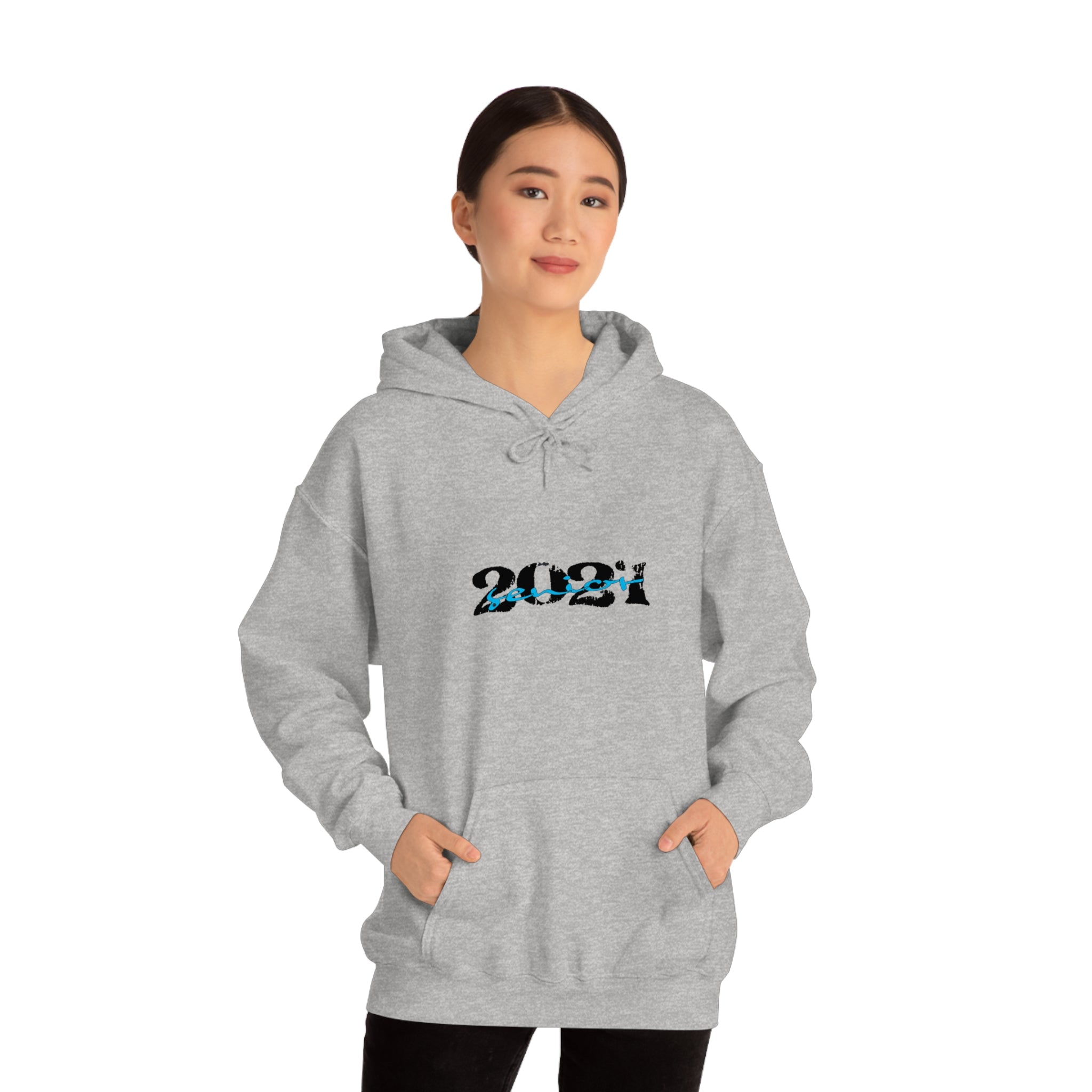 Senior With Class Year Customizable - Unisex Heavy Blend™ Hooded Sweatshirt