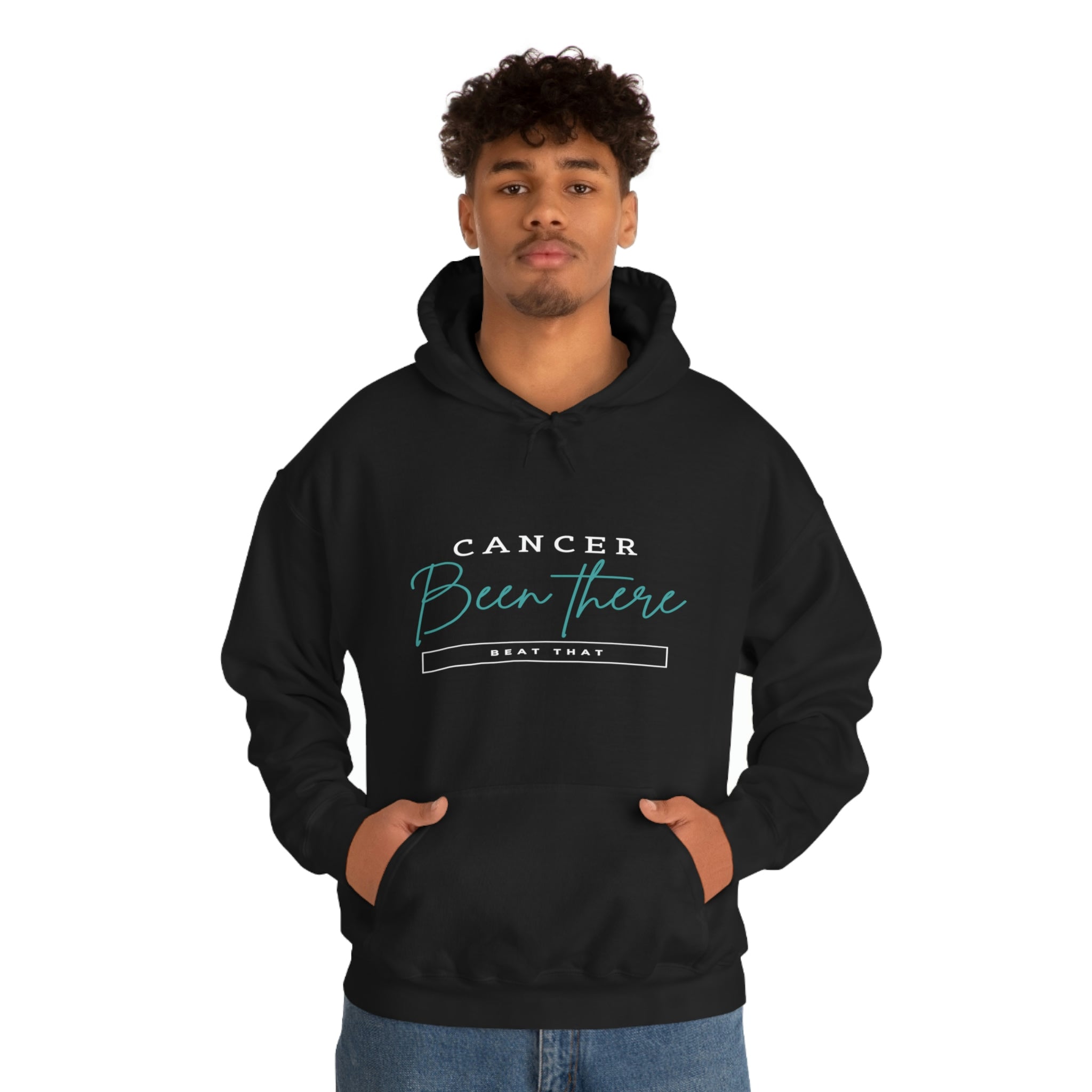 Cancer Been There Beat That - Unisex Heavy Blend™ Hooded Sweatshirt