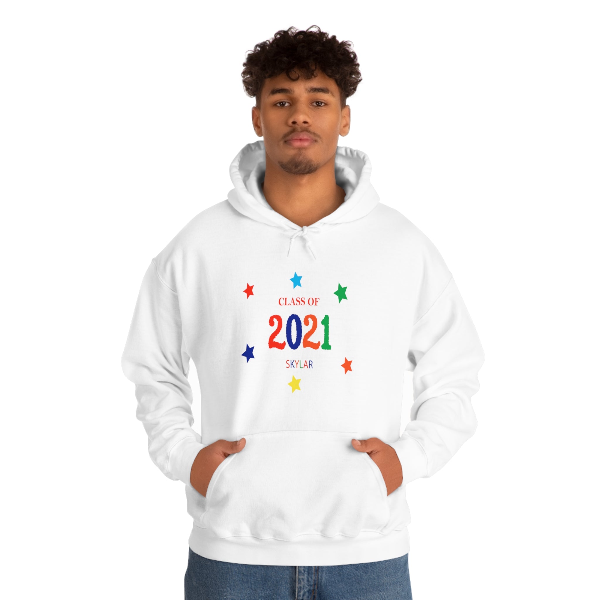 Class of ... with Year &amp; Name Customizable - Unisex Heavy Blend™ Hooded Sweatshirt