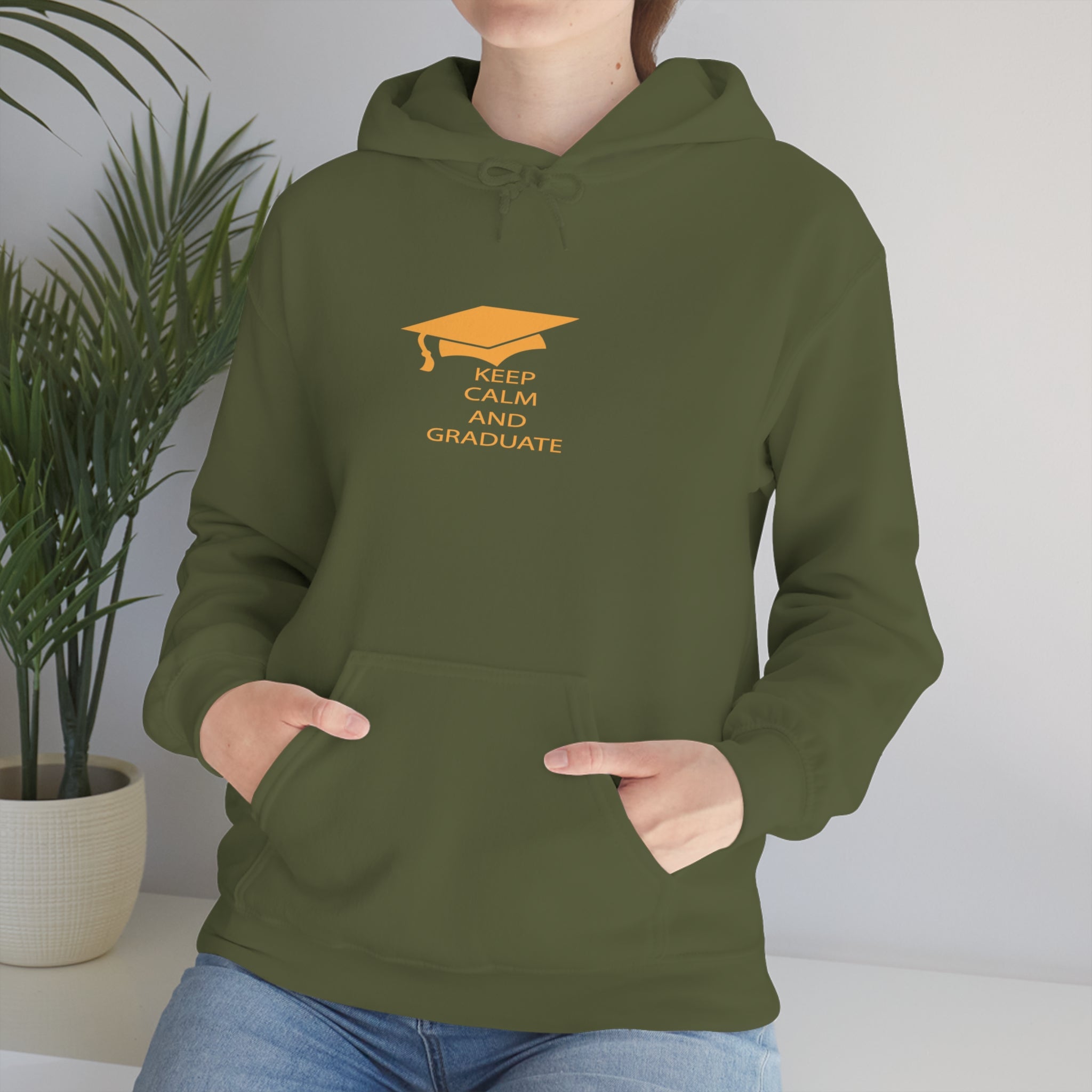 Keep Calm And Graduate - Unisex Heavy Blend™ Hooded Sweatshirt