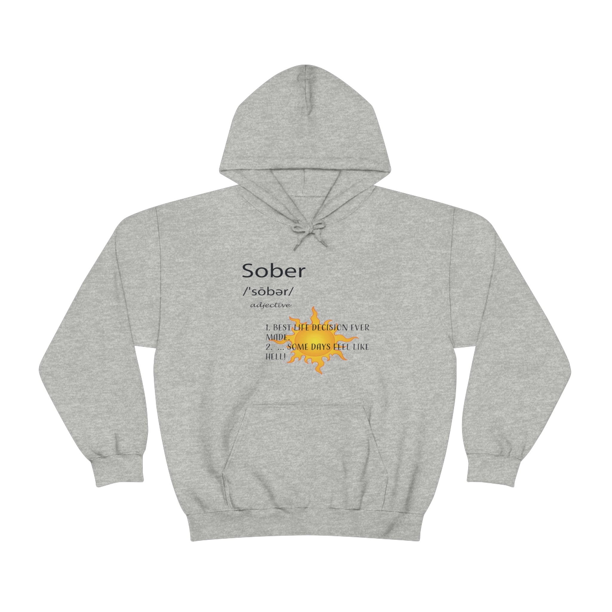 Sober - Unisex Heavy Blend™ Hooded Sweatshirt