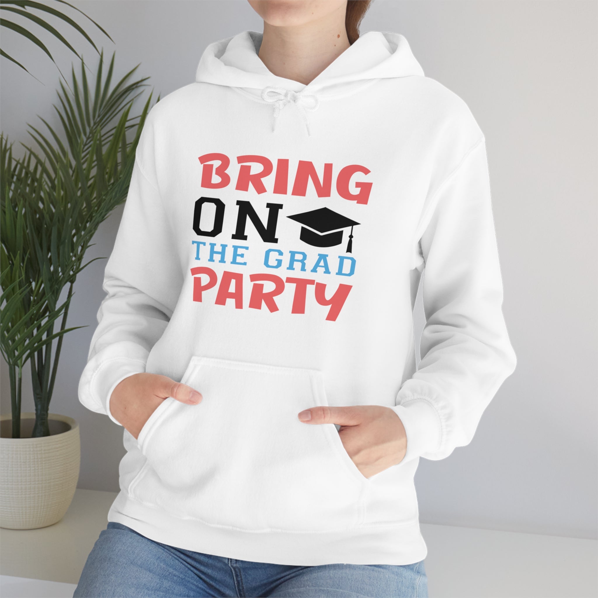 Bring On The Grad Party - Unisex Heavy Blend™ Hooded Sweatshirt