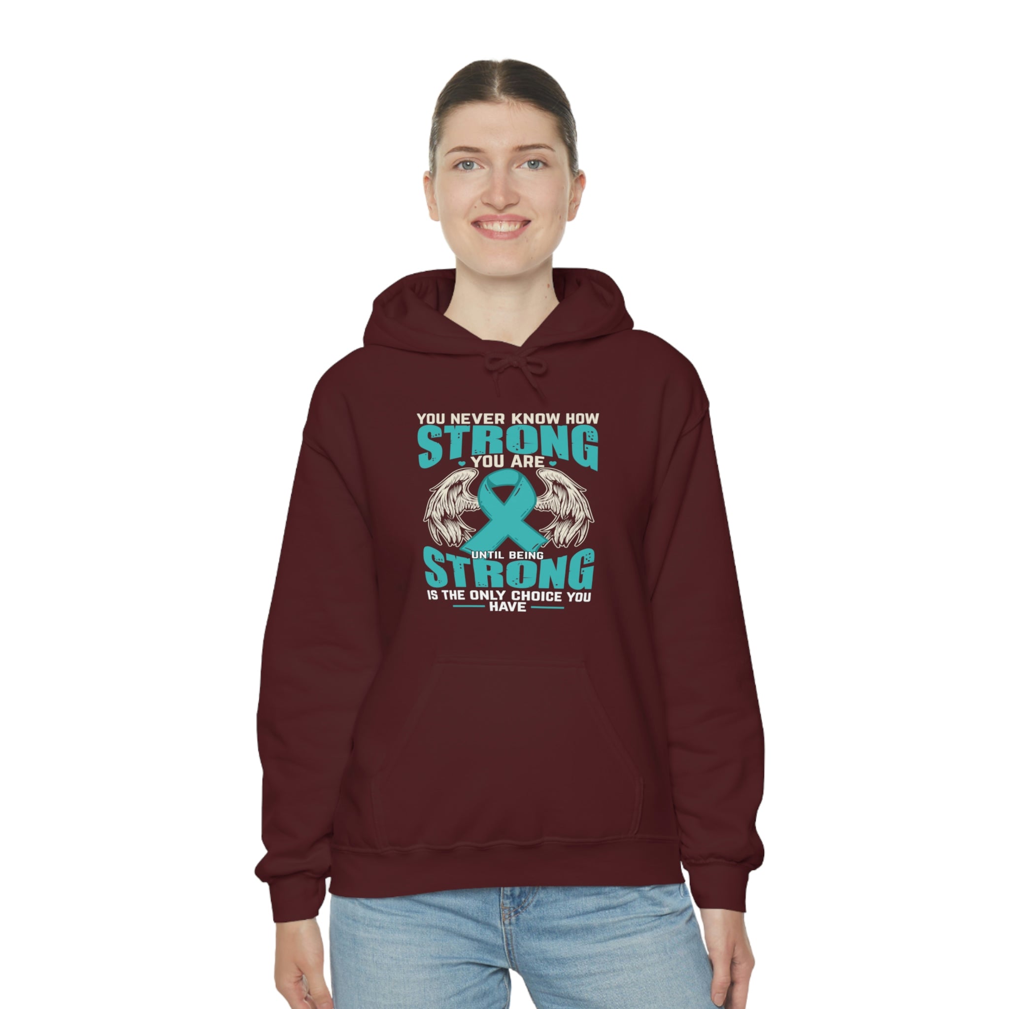 You Never Know How Strong You Are - Unisex Heavy Blend™ Hooded Sweatshirt