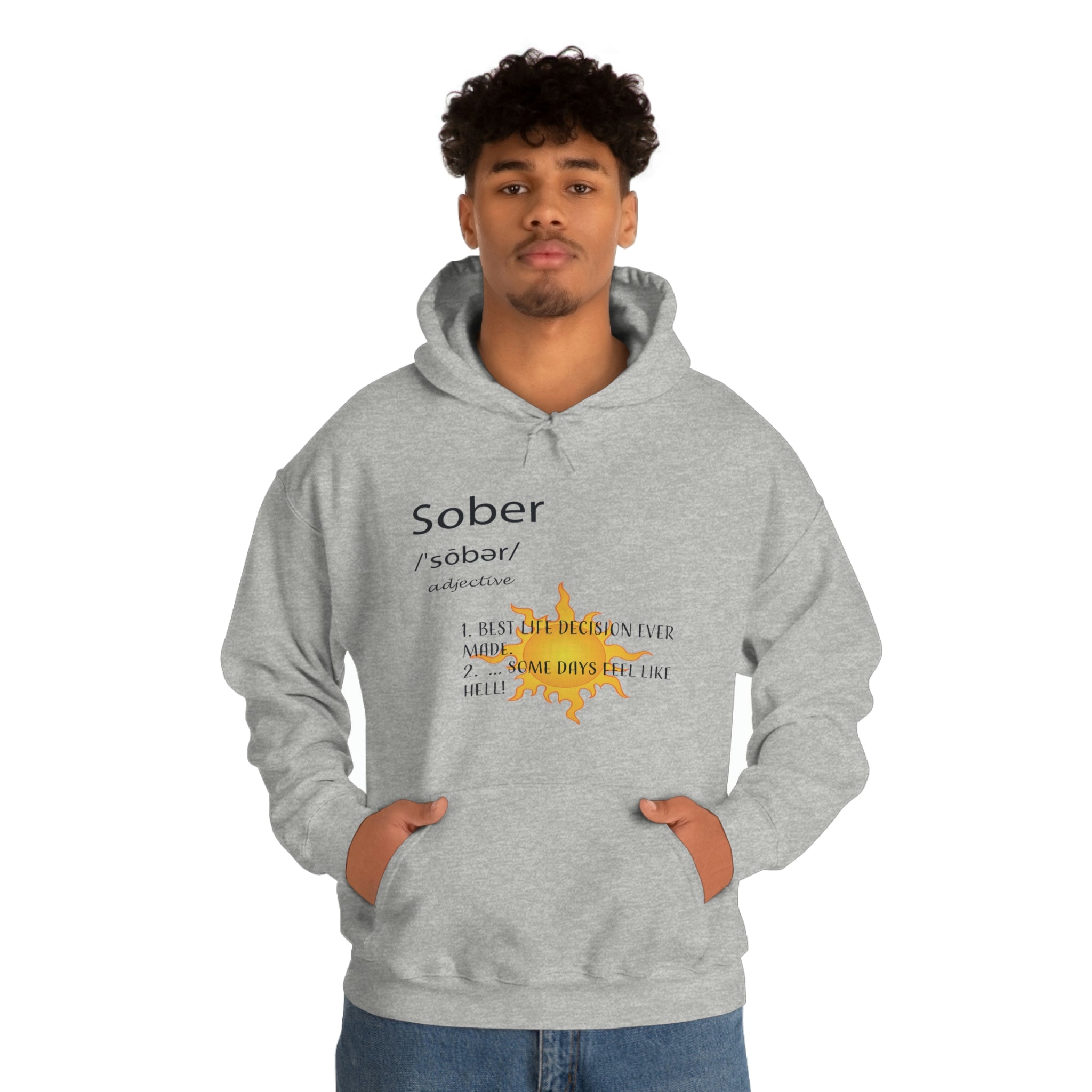 Sober - Unisex Heavy Blend™ Hooded Sweatshirt