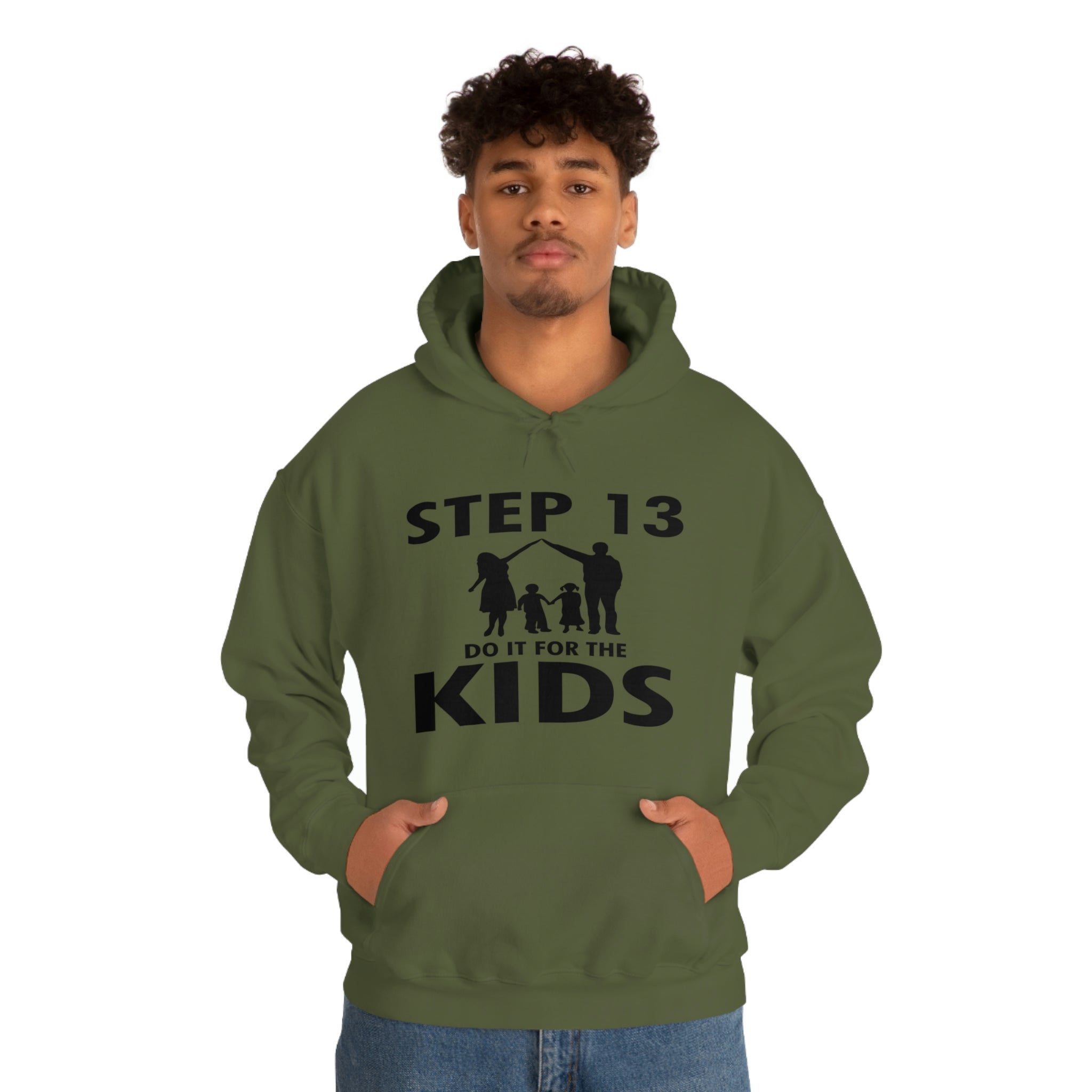 Step 13 Do It For The Kids - Unisex Heavy Blend™ Hooded Sweatshirt