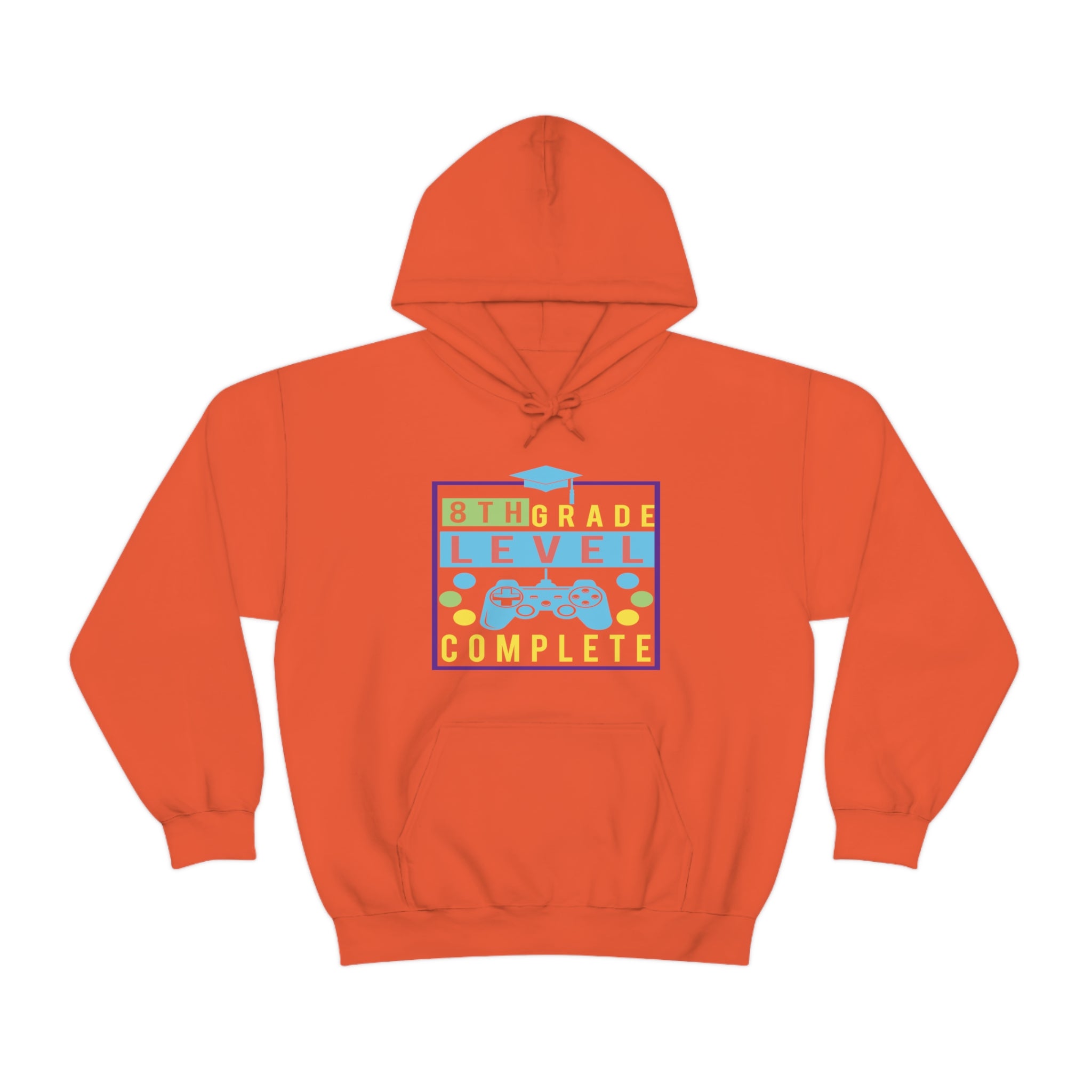 8th Grade Level Complete - Unisex Heavy Blend™ Hooded Sweatshirt