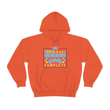 8th Grade Level Complete - Unisex Heavy Blend™ Hooded Sweatshirt