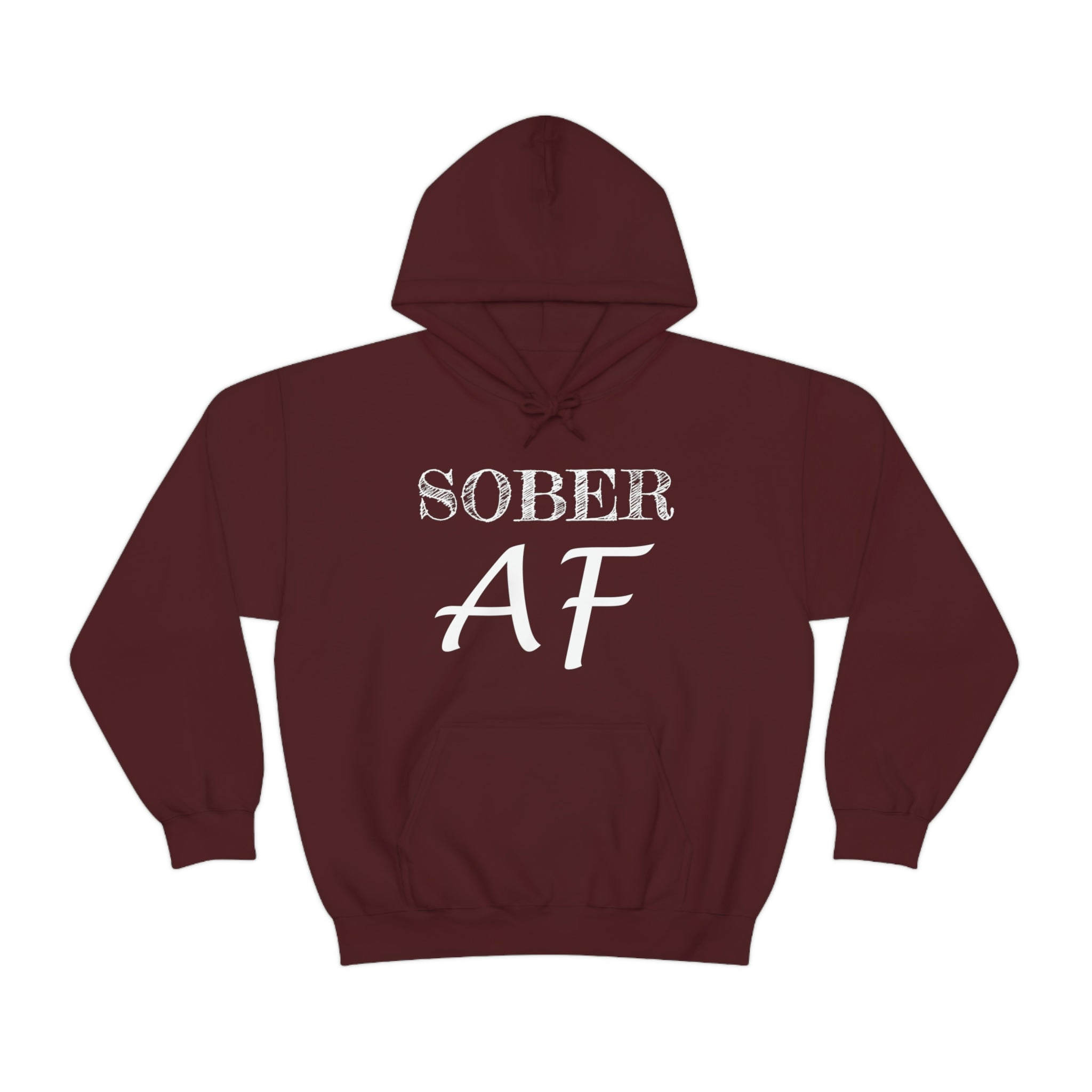 Sober AF - Unisex Heavy Blend™ Hooded Sweatshirt