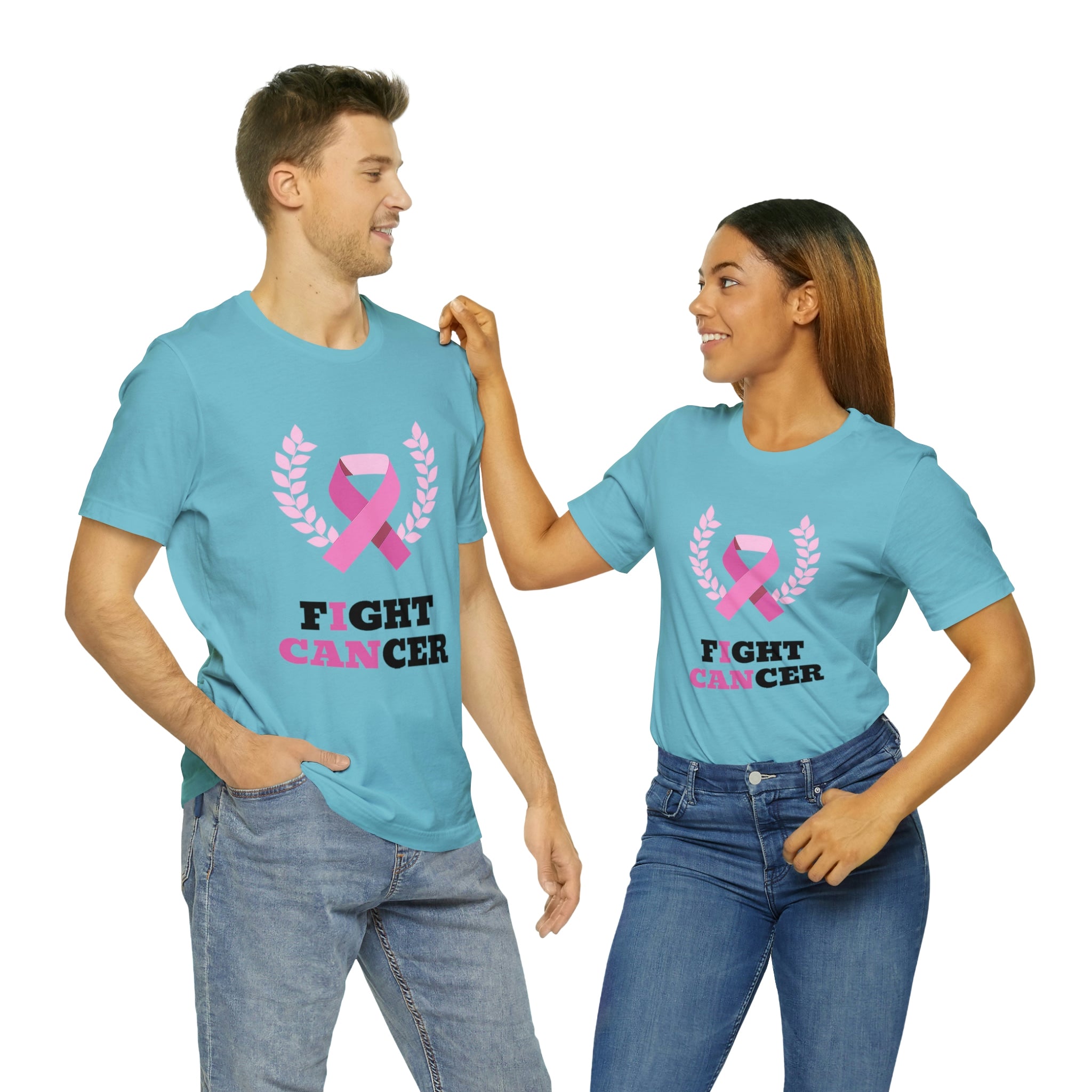 Fight Cancer I Can - Unisex Jersey Short Sleeve Tee