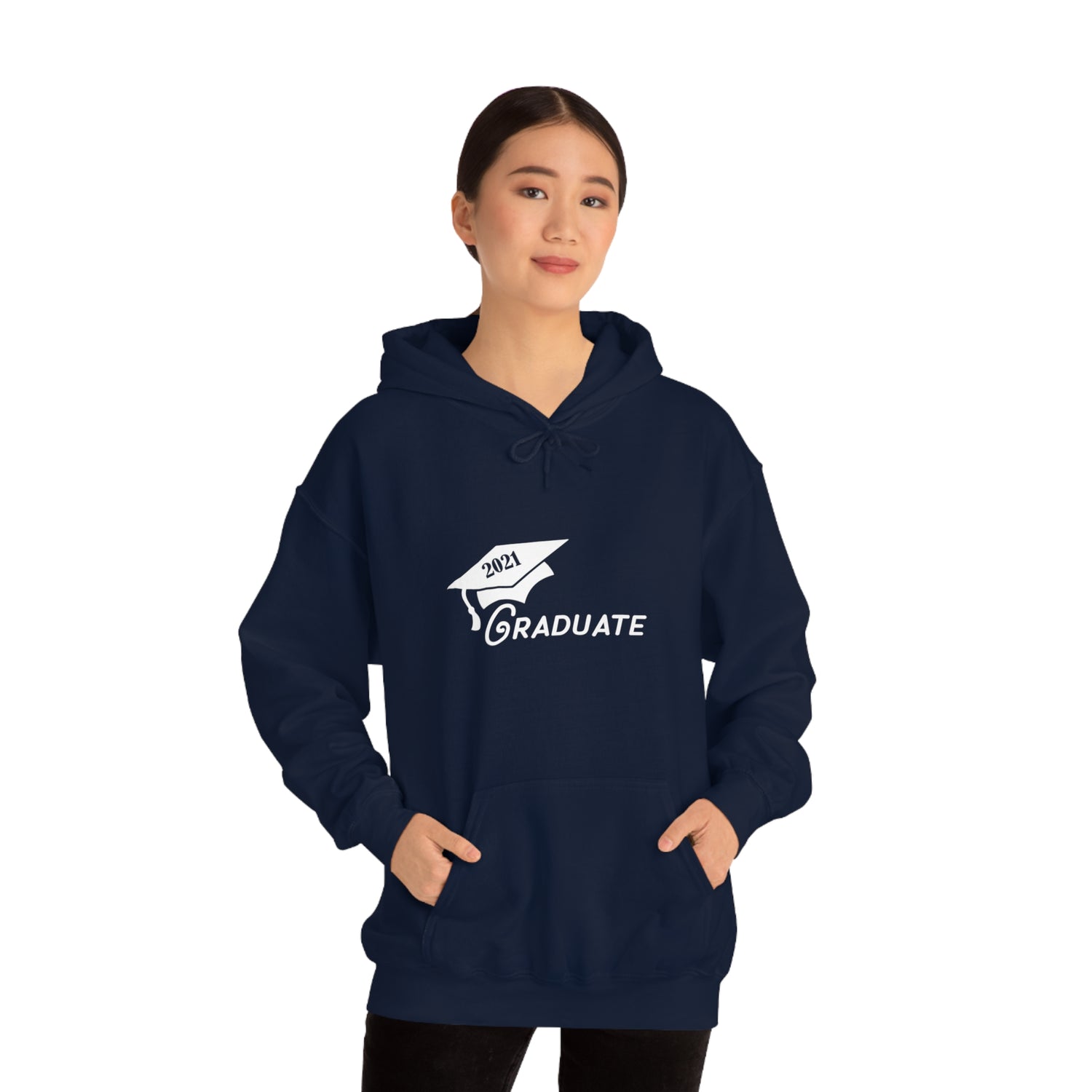 Graduate! Class Year Customizable - Unisex Heavy Blend™ Hooded Sweatshirt