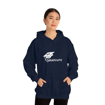 Graduate! Class Year Customizable - Unisex Heavy Blend™ Hooded Sweatshirt