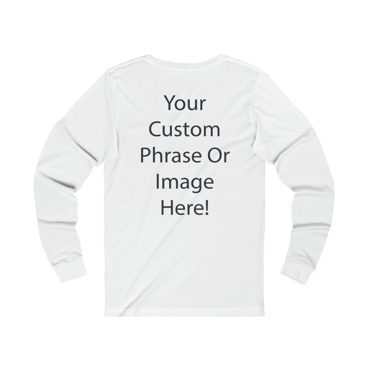 Custom - Unisex Jersey Long Sleeve T-Shirt