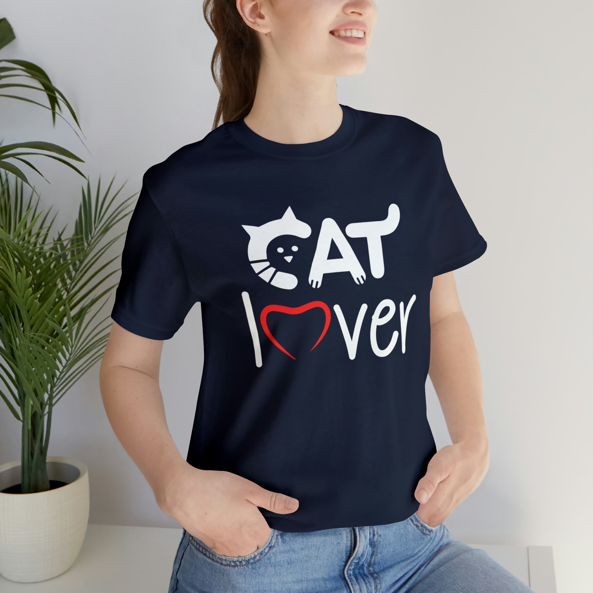 Cat Lover - Unisex Jersey Short Sleeve Tee