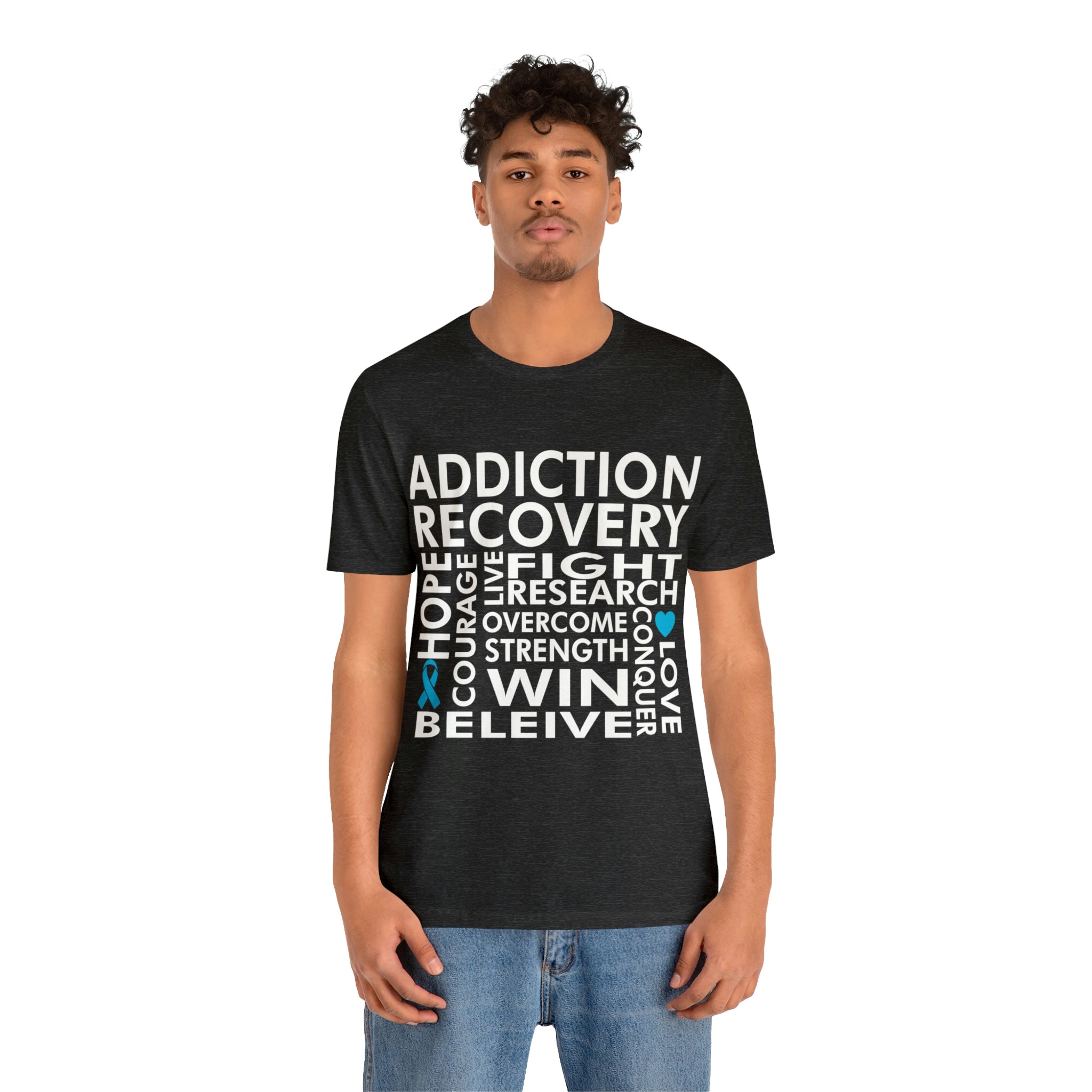 Addiction Recovery - Unisex Jersey Short Sleeve Tee