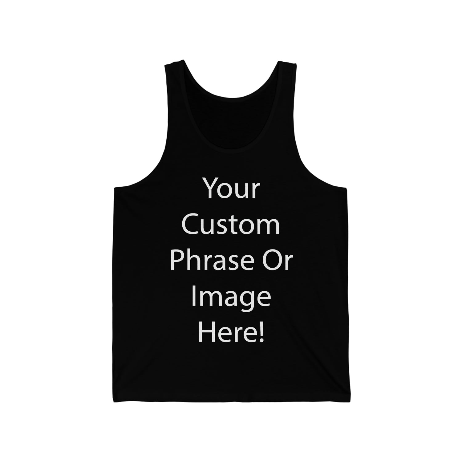 Custom - Unisex Jersey Tank Top