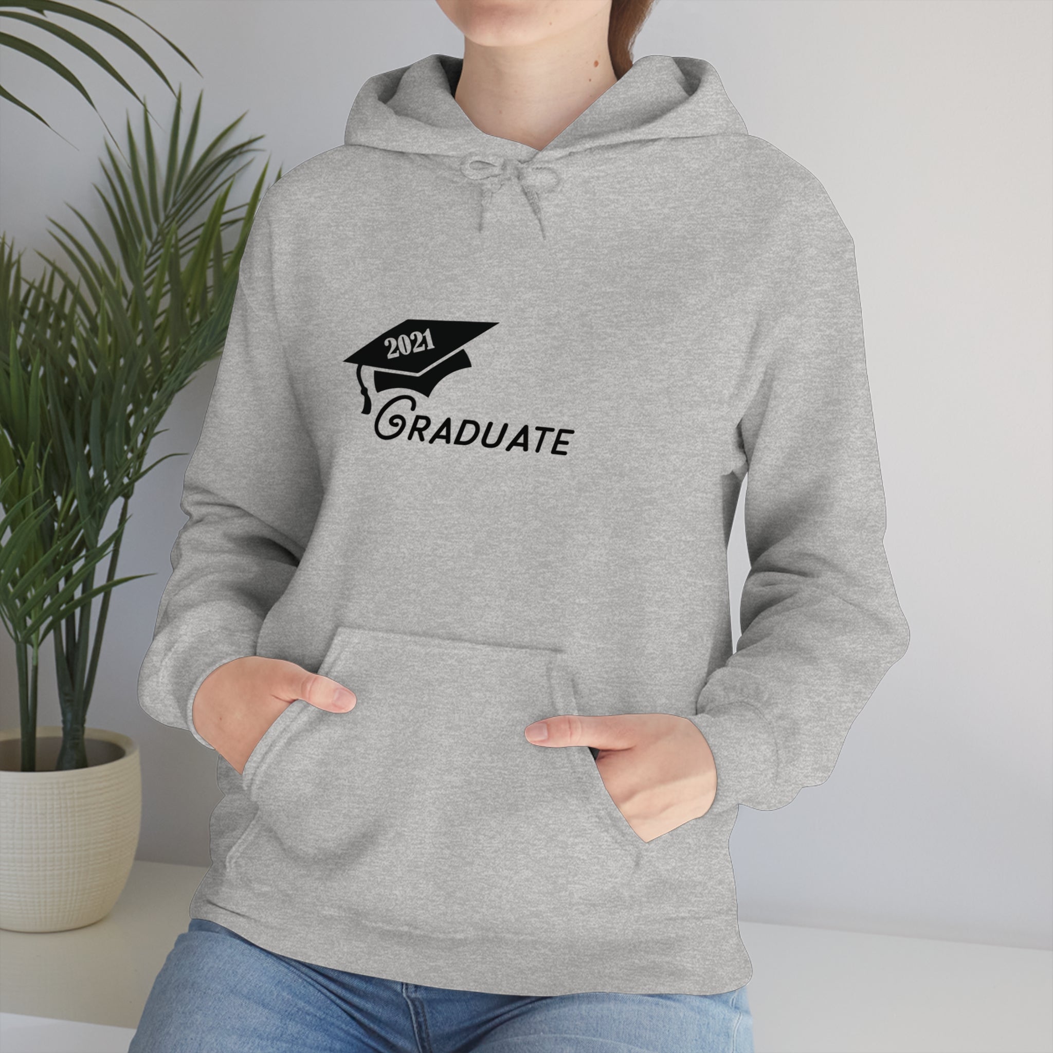 Graduate! Class Year Customizable - Unisex Heavy Blend™ Hooded Sweatshirt