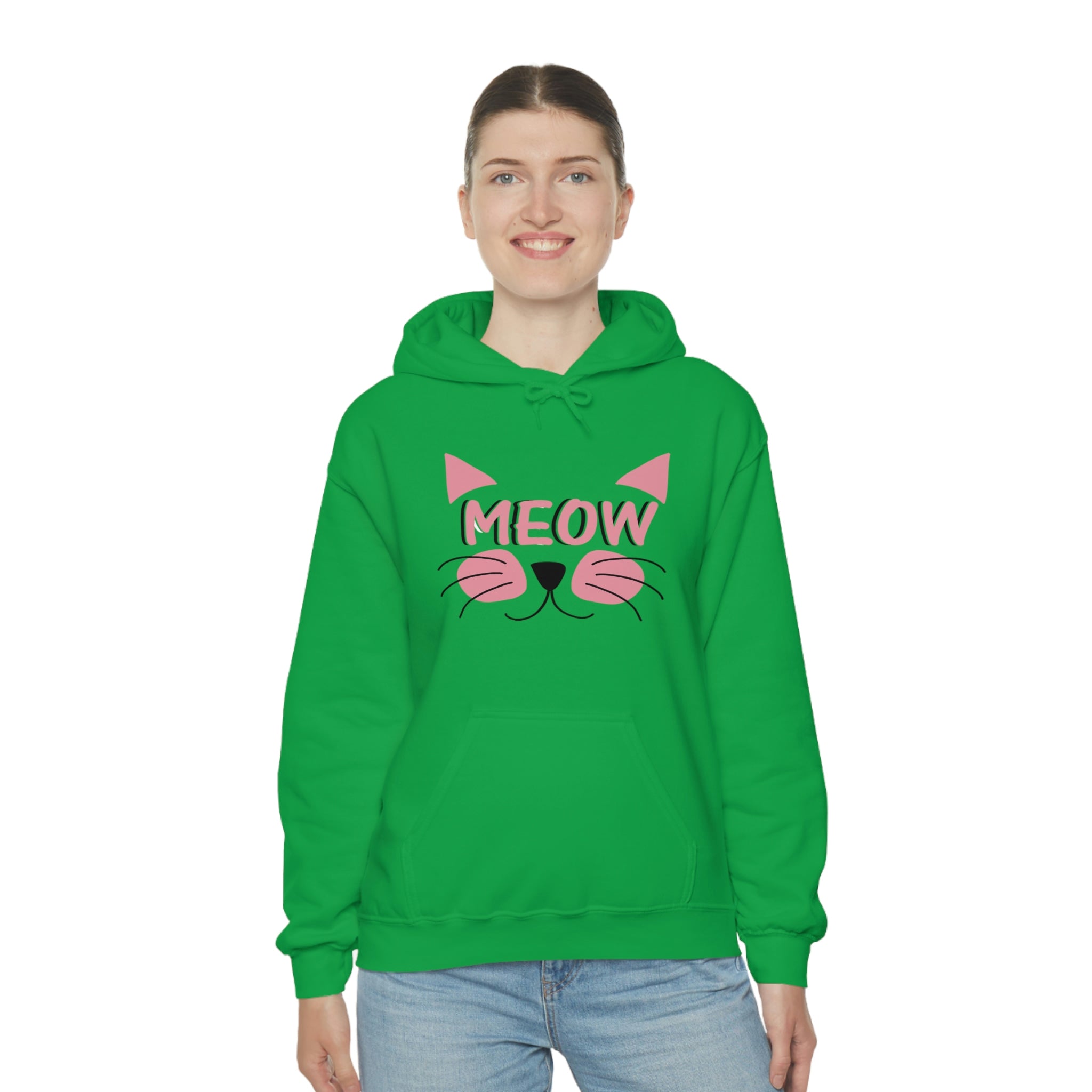 Meow - Unisex Heavy Blend™ Hooded Sweatshirt