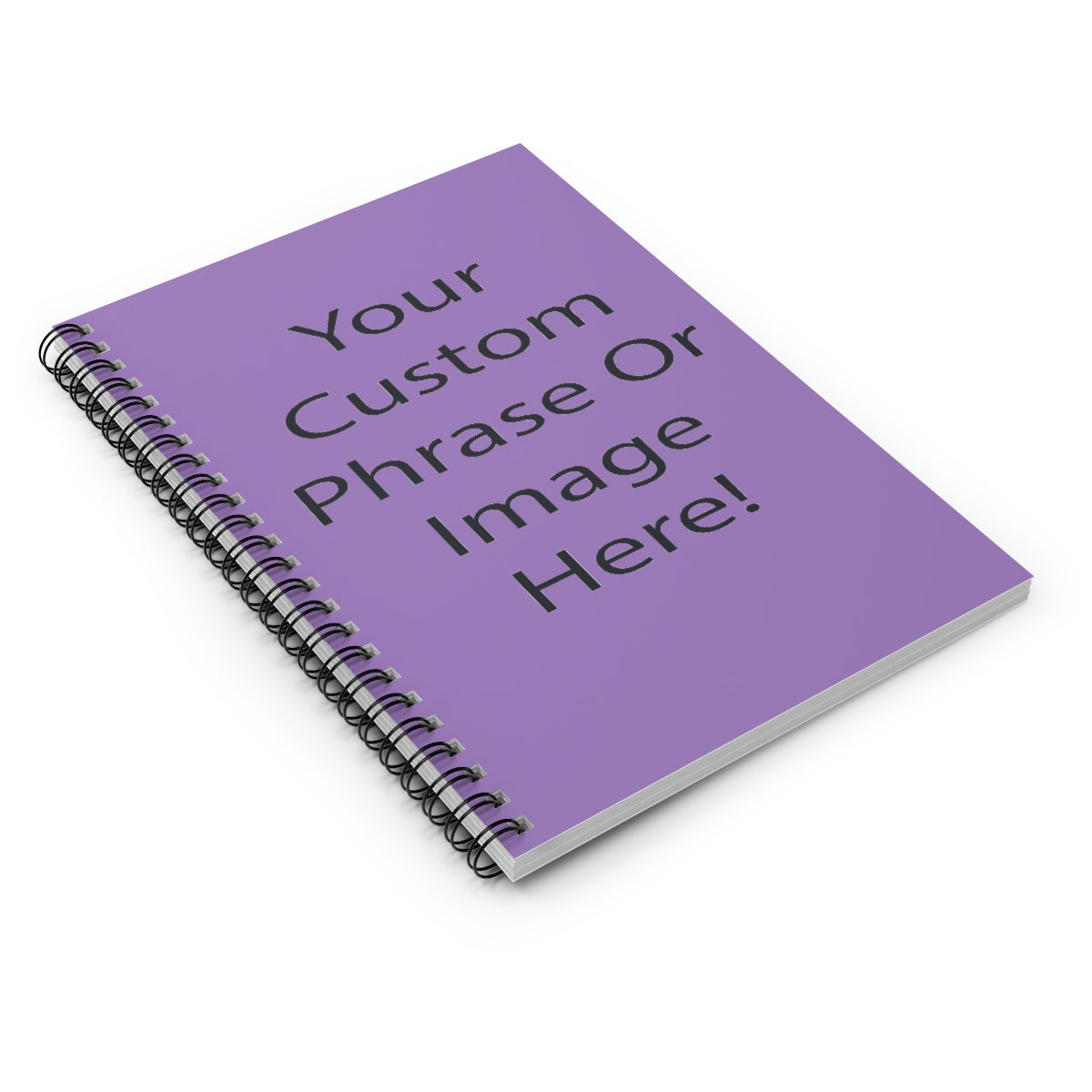 Custom - Spiral Notebook - Ruled Line