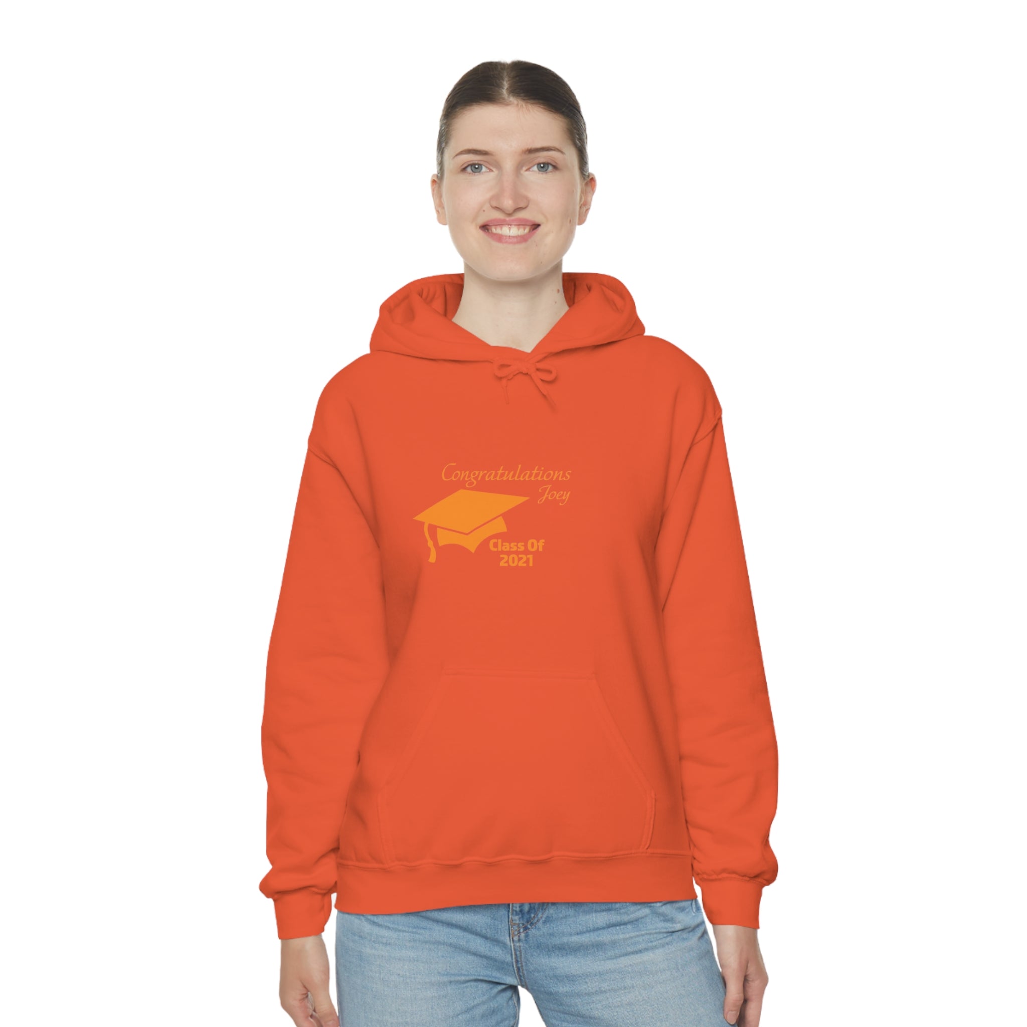 Congratulations With Year &amp; Name Customizable - Unisex Heavy Blend™ Hooded Sweatshirt