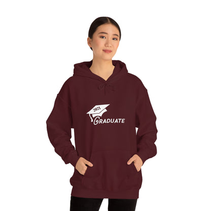 Graduate! Class Year Customizable - Unisex Heavy Blend™ Hooded Sweatshirt