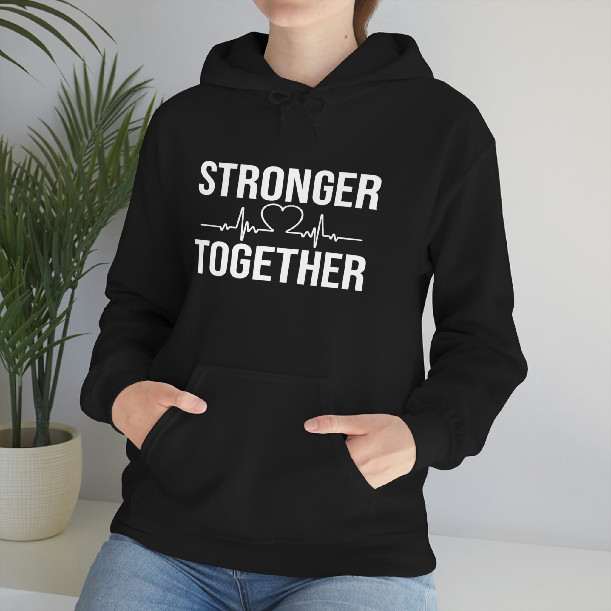 Stronger Together - Unisex Heavy Blend™ Hooded Sweatshirt