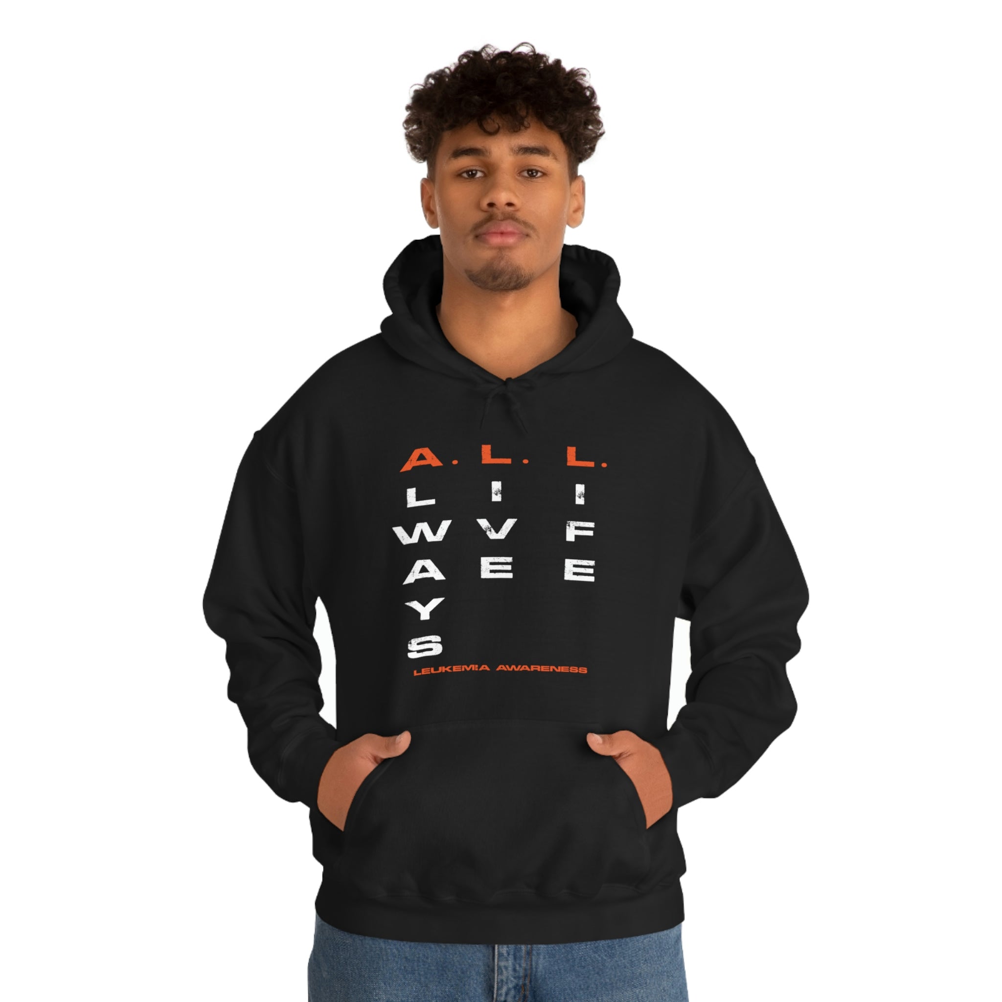 A.L.L. Always Live Life - Unisex Heavy Blend™ Hooded Sweatshirt