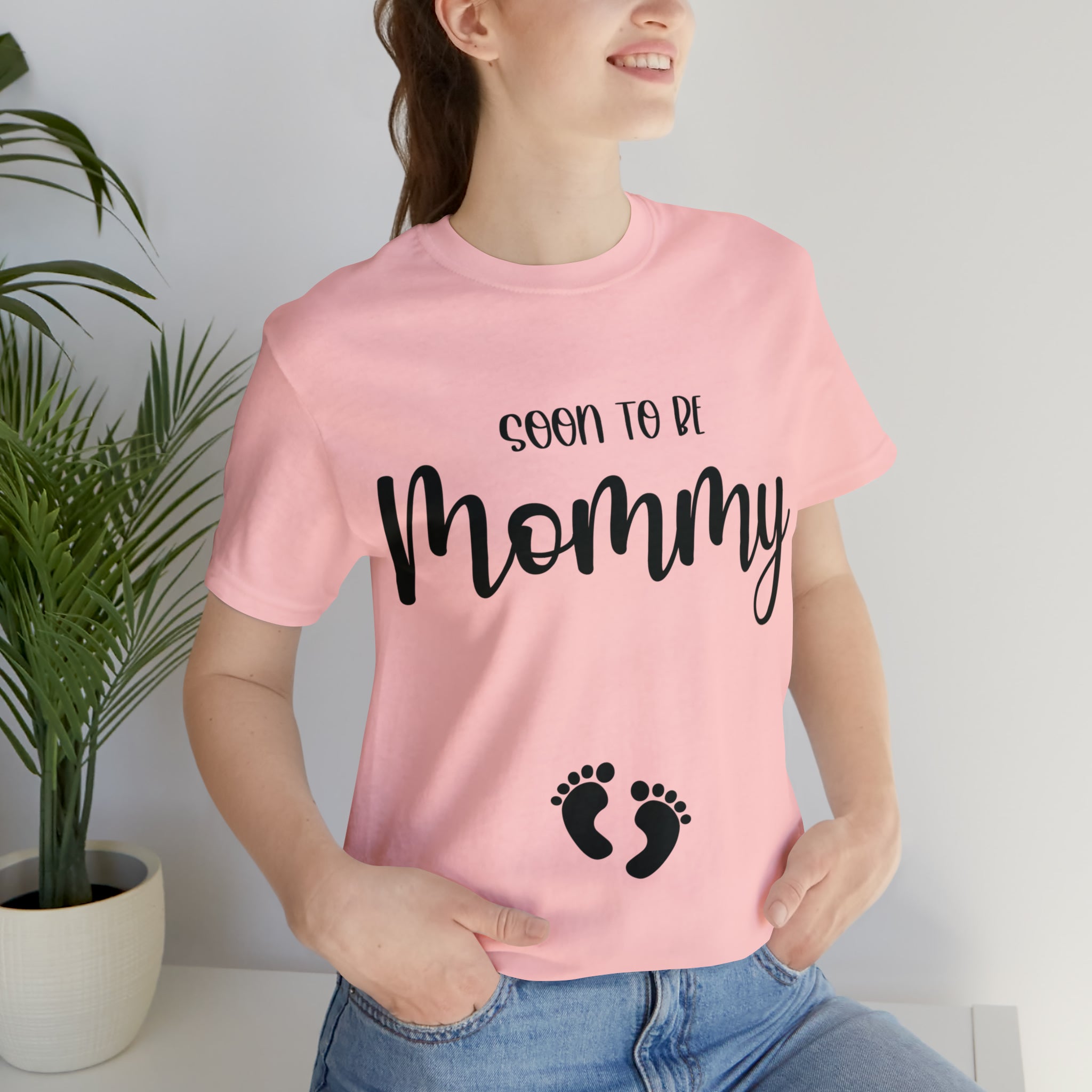 Soon To Be Mommy - Unisex Jersey Short Sleeve Tee