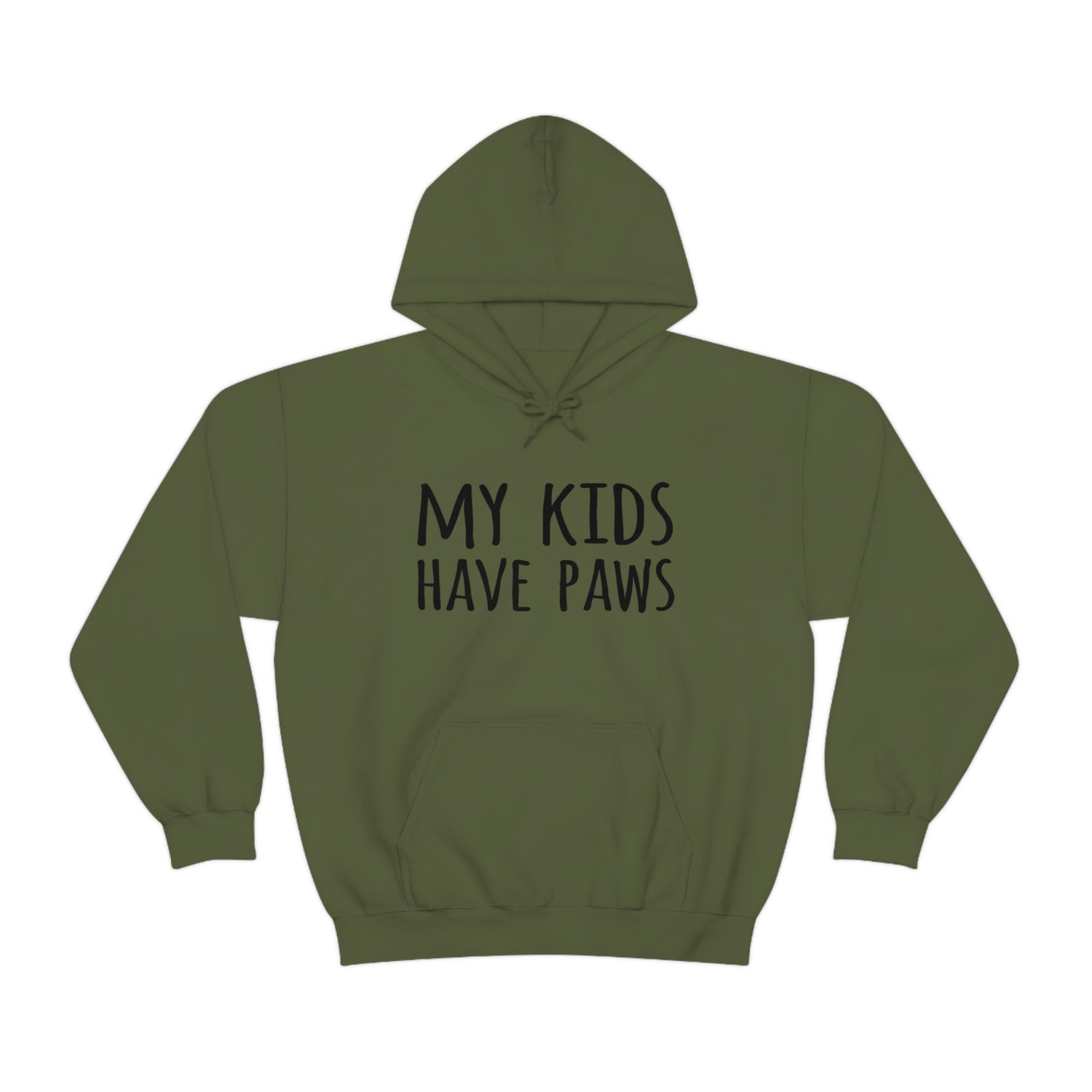 My Kids Have Paws - Unisex Heavy Blend™ Hooded Sweatshirt