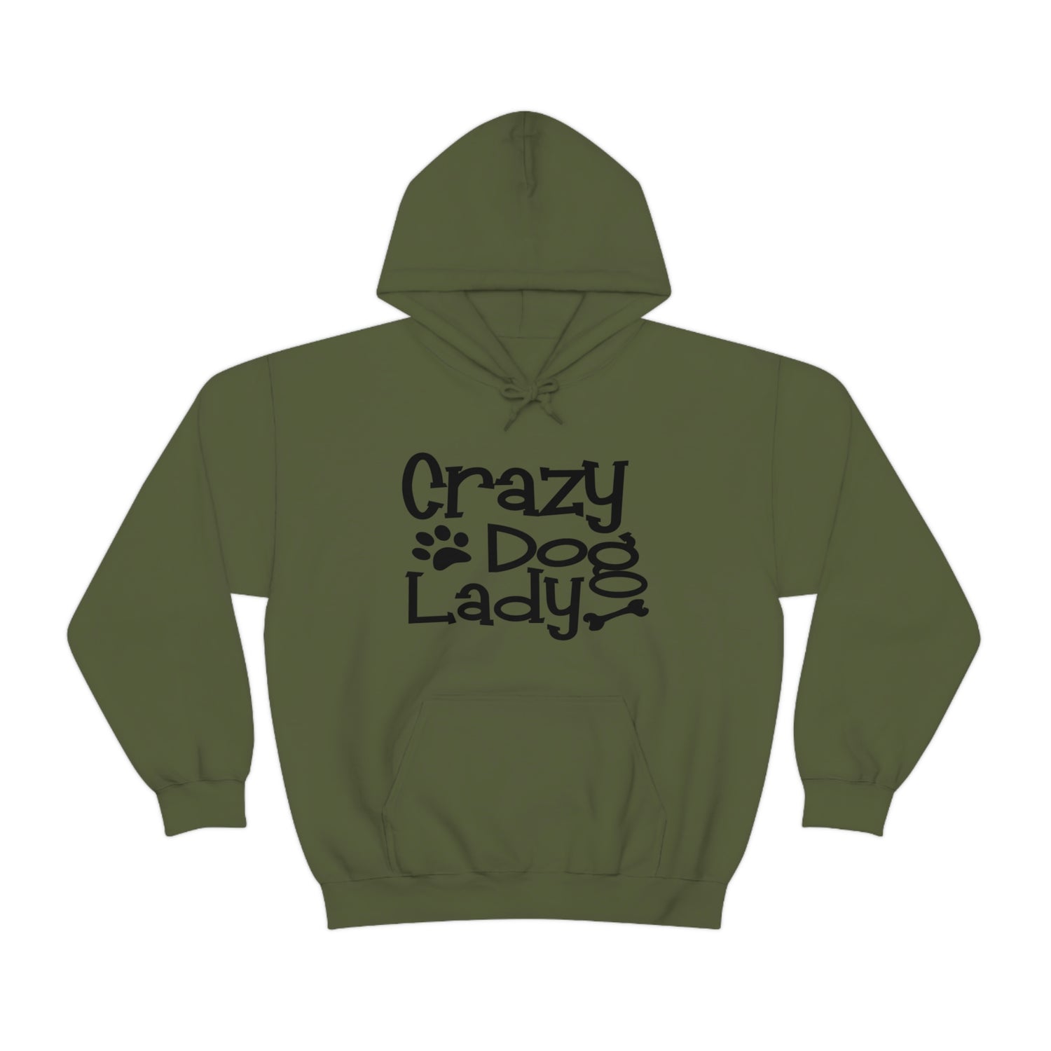 Crazy Dog Lady - Unisex Heavy Blend™ Hooded Sweatshirt