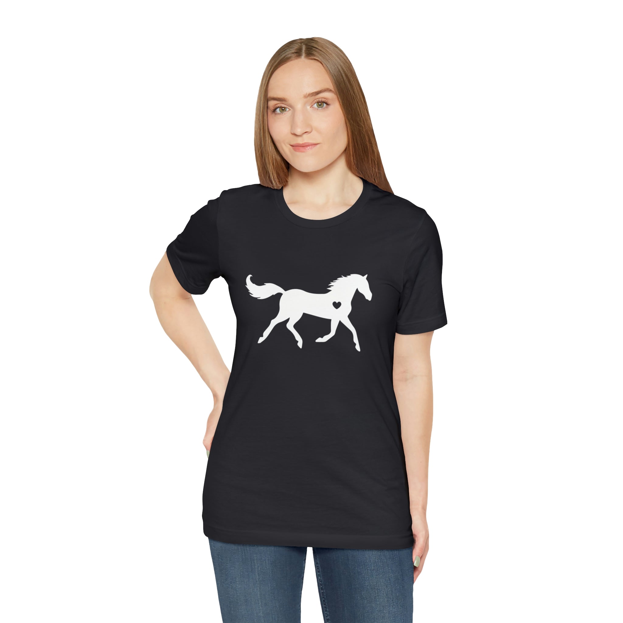 Horse Heart - Unisex Jersey Short Sleeve Tee