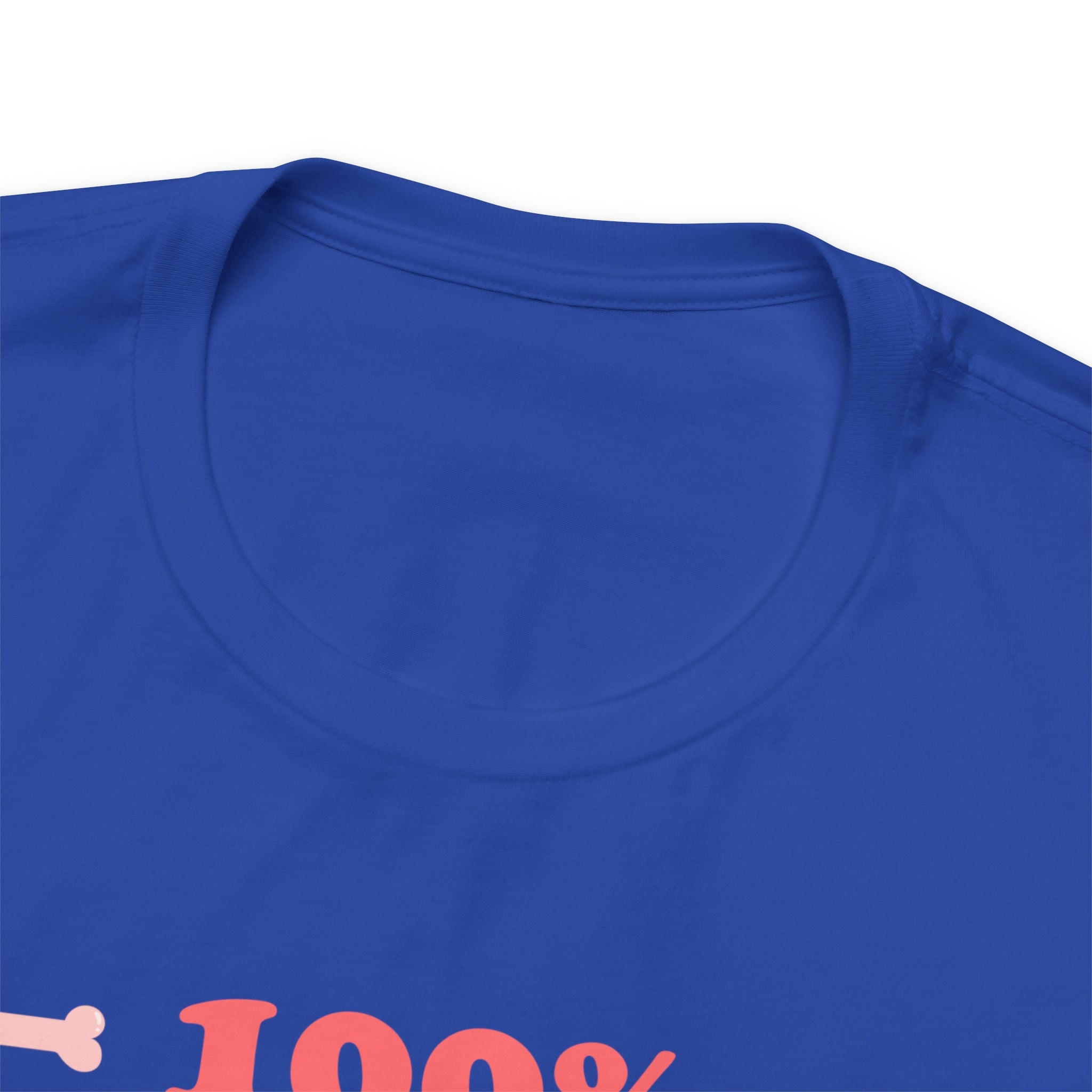 100% Certified Dog Lover - Unisex Jersey Short Sleeve Tee