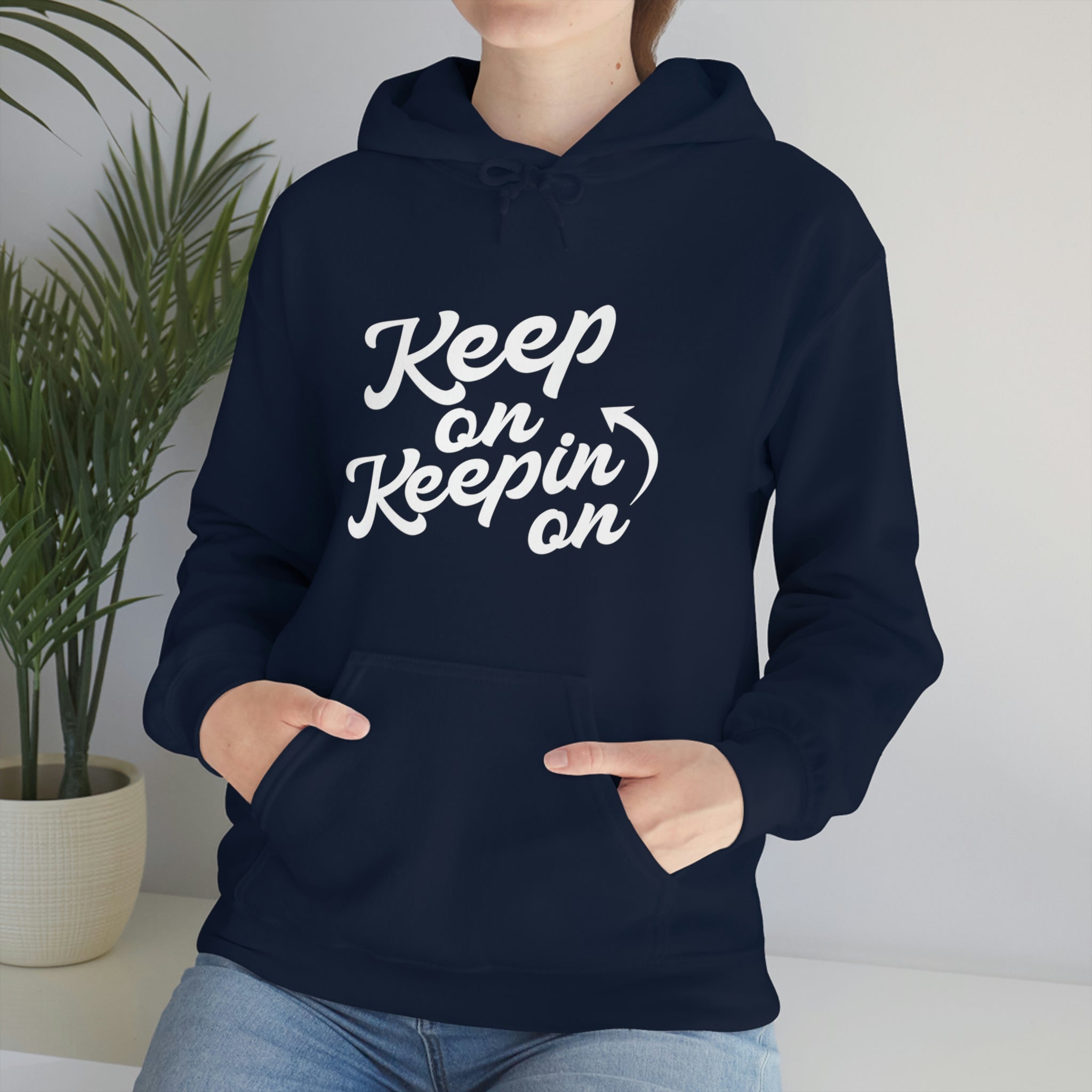 Keep On Keepin On - Unisex Heavy Blend™ Hooded Sweatshirt