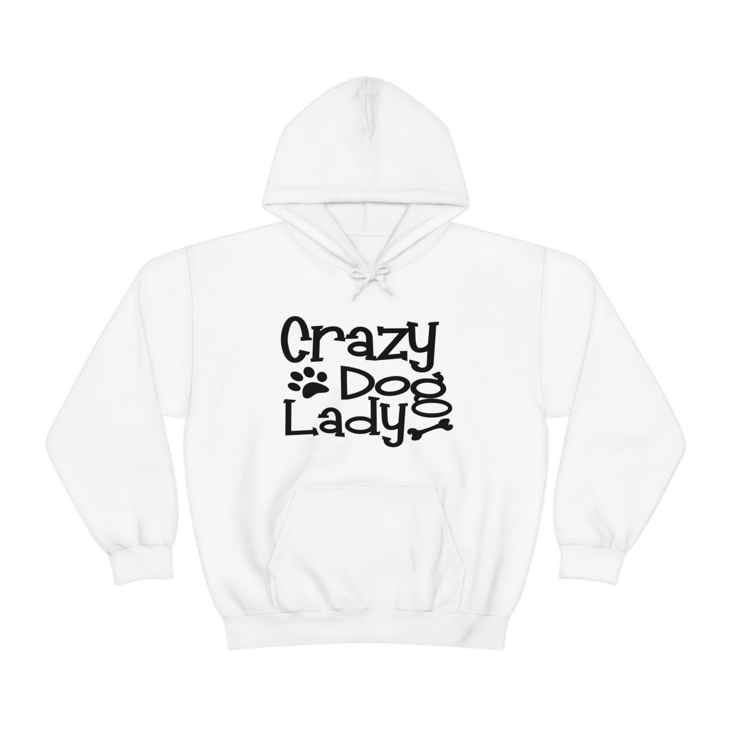 Crazy Dog Lady - Unisex Heavy Blend™ Hooded Sweatshirt