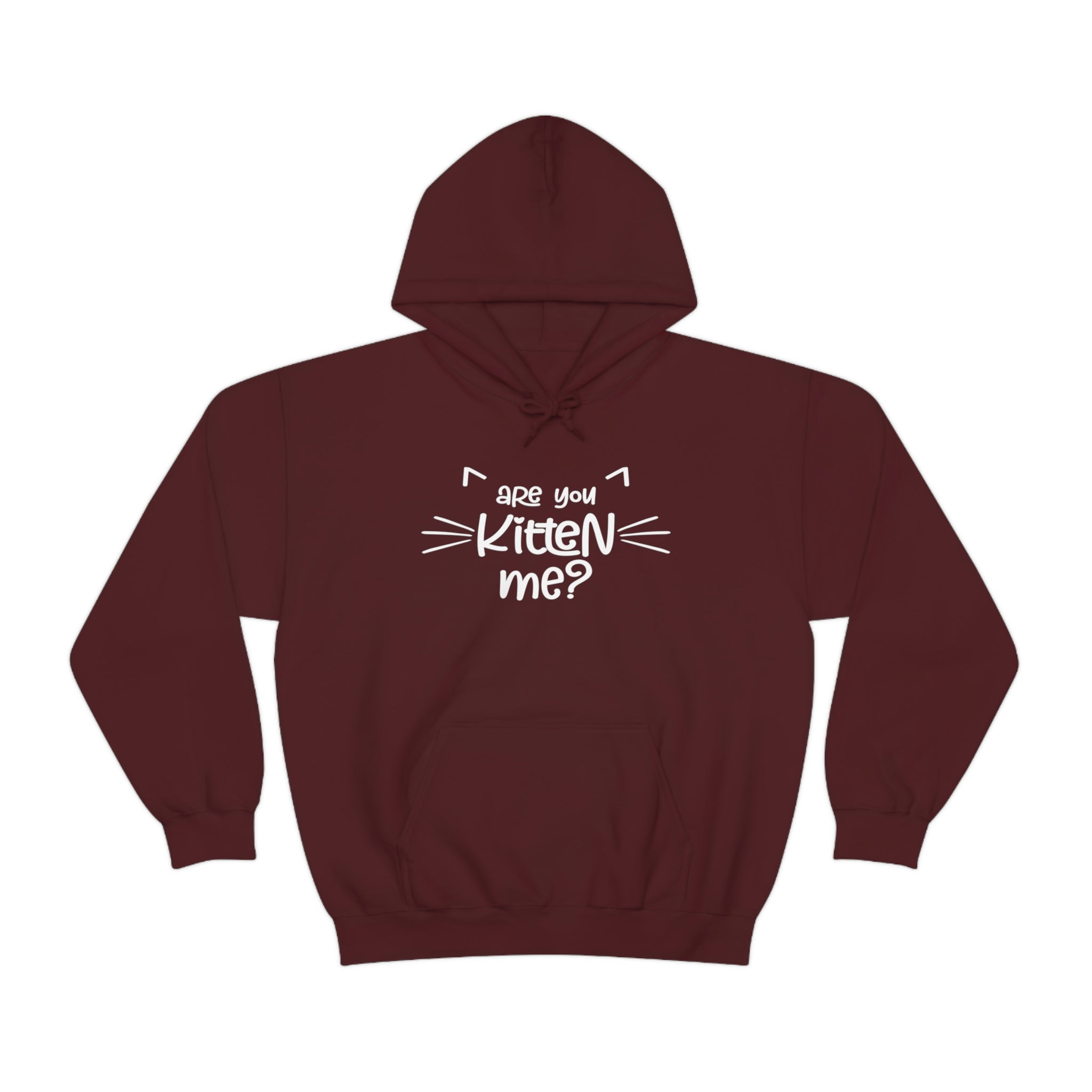 Are You Kitten Me - Unisex Heavy Blend™ Hooded Sweatshirt