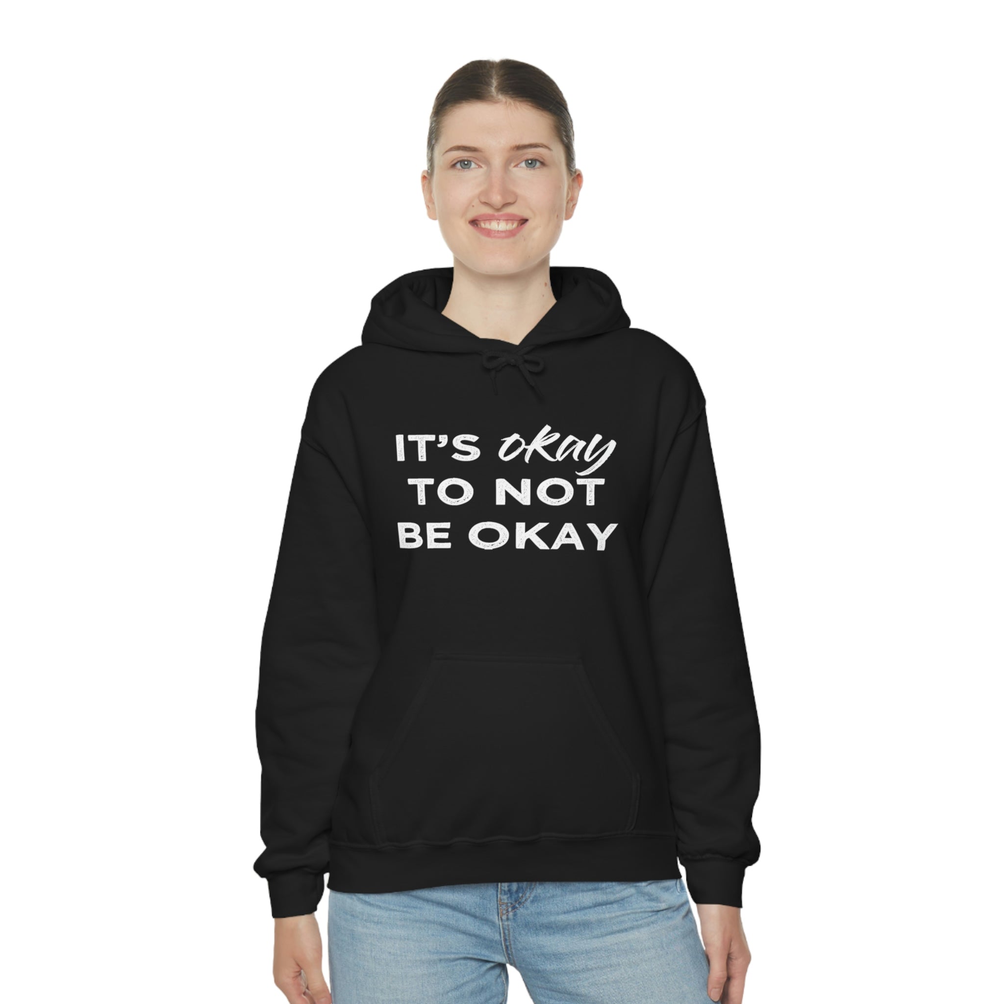 Its Ok To Not Be Ok - Unisex Heavy Blend™ Hooded Sweatshirt