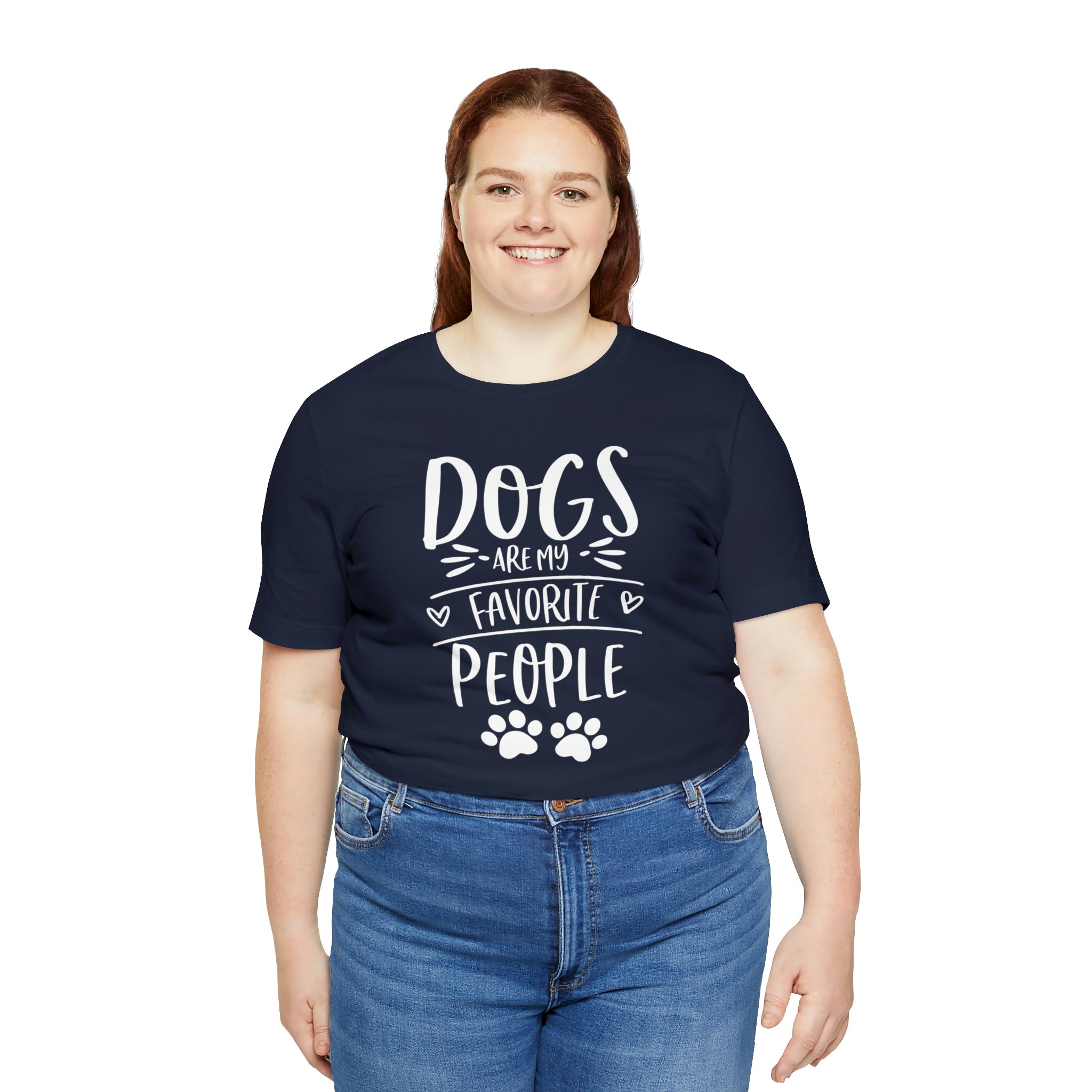 Dogs Are My Favorite People - Unisex Jersey Short Sleeve Tee