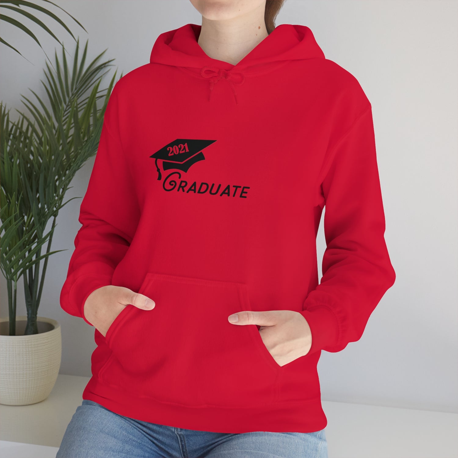 Graduate! Class Year Customizable - Unisex Heavy Blend™ Hooded Sweatshirt