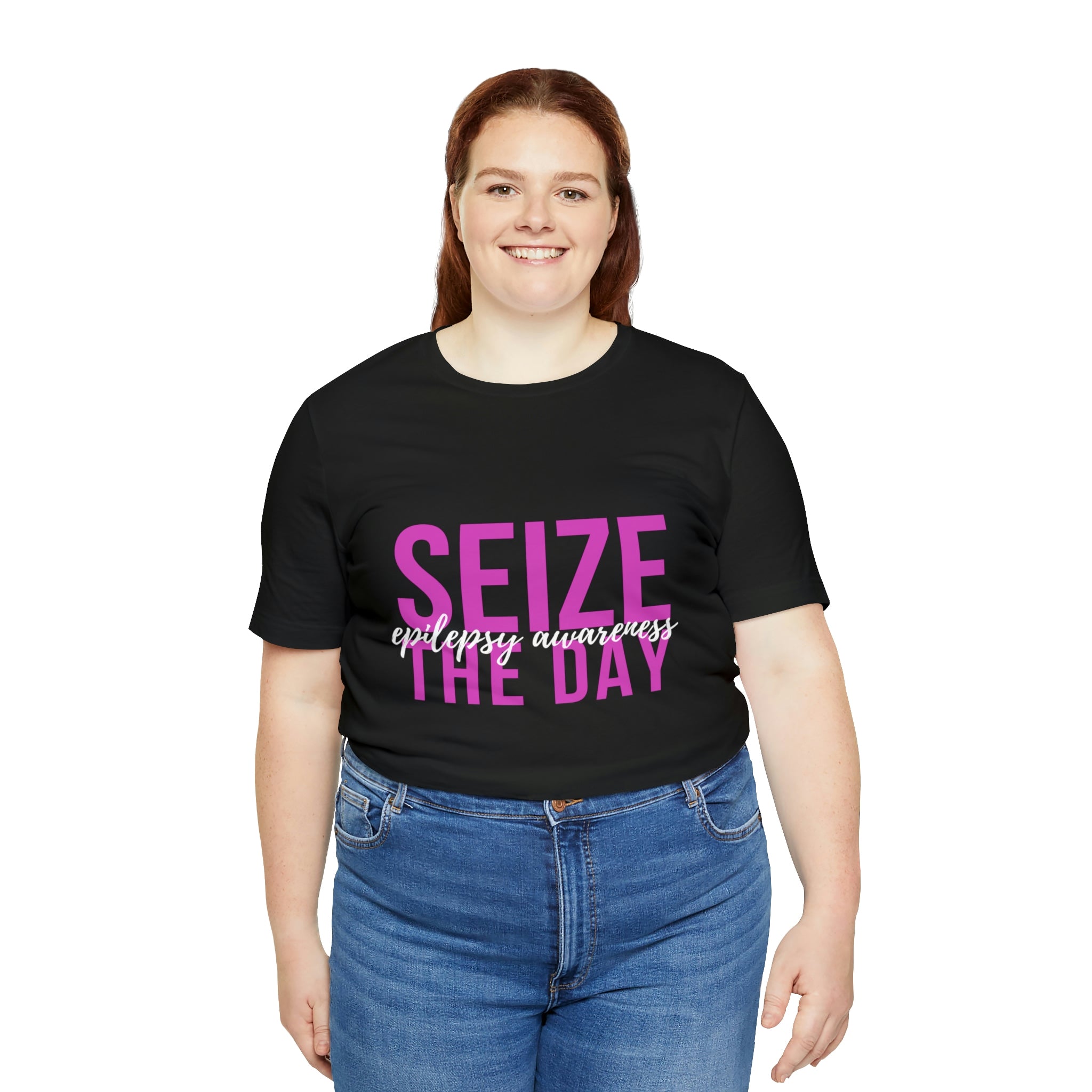 Seize The Day Epilepsy Awareness - Unisex Jersey Short Sleeve Tee