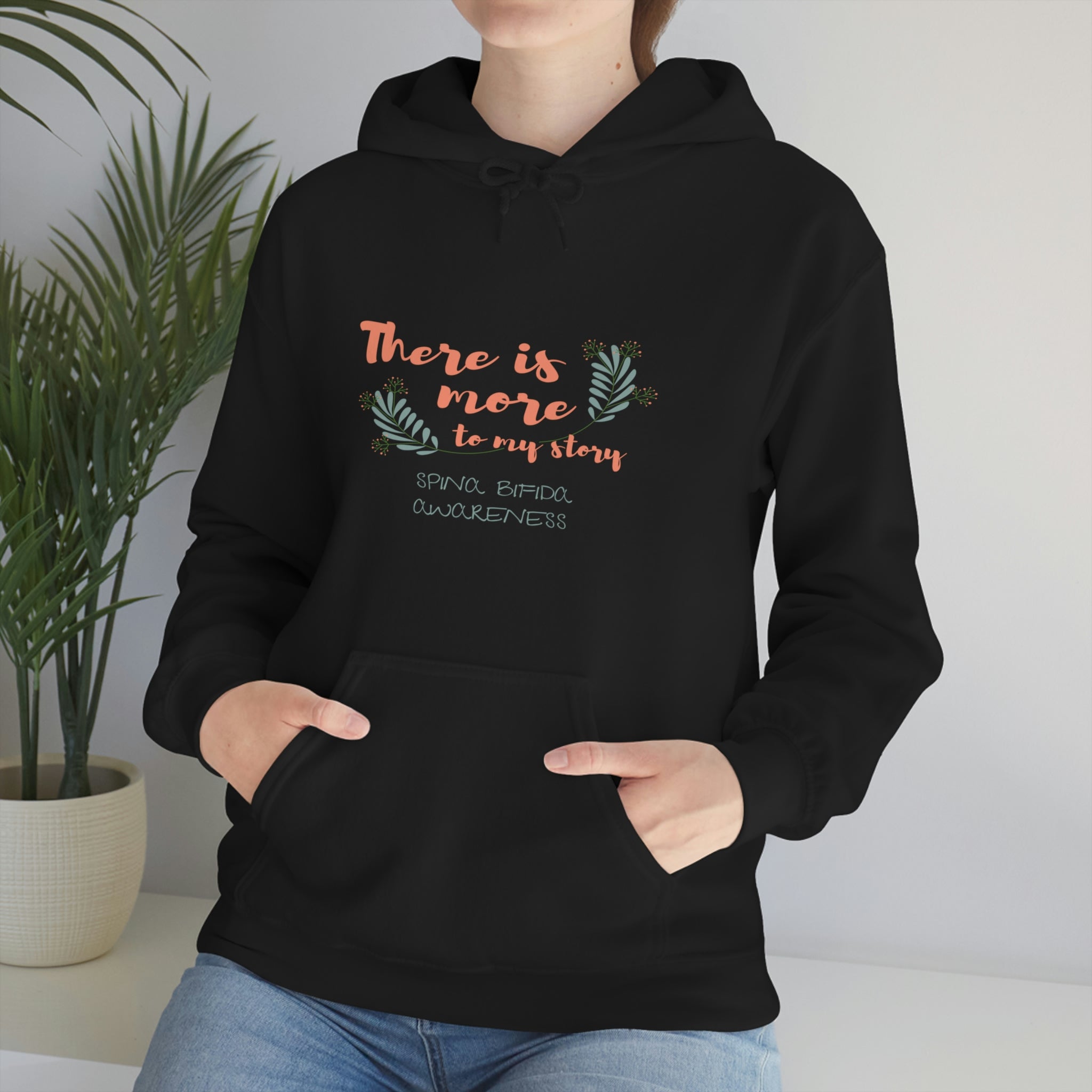 There Is More To My Story Spina Bifida Awareness - Unisex Heavy Blend™ Hooded Sweatshirt