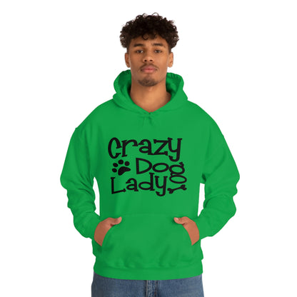 Crazy Dog Lady - Unisex Heavy Blend™ Hooded Sweatshirt