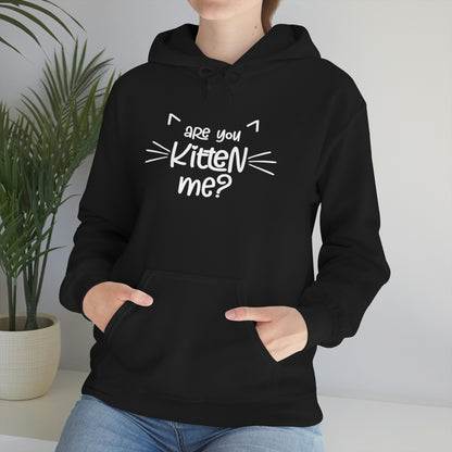 Are You Kitten Me - Unisex Heavy Blend™ Hooded Sweatshirt