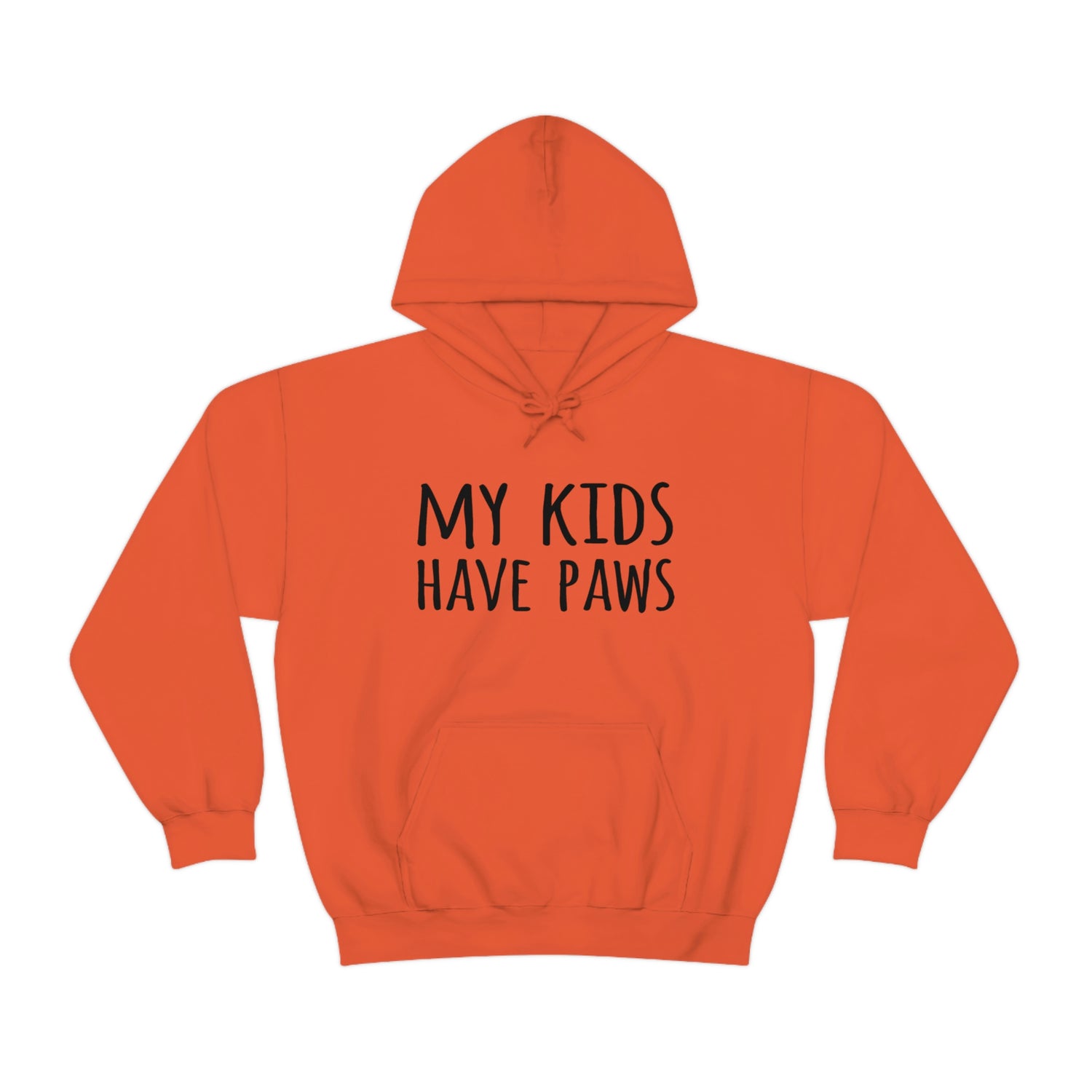 My Kids Have Paws - Unisex Heavy Blend™ Hooded Sweatshirt