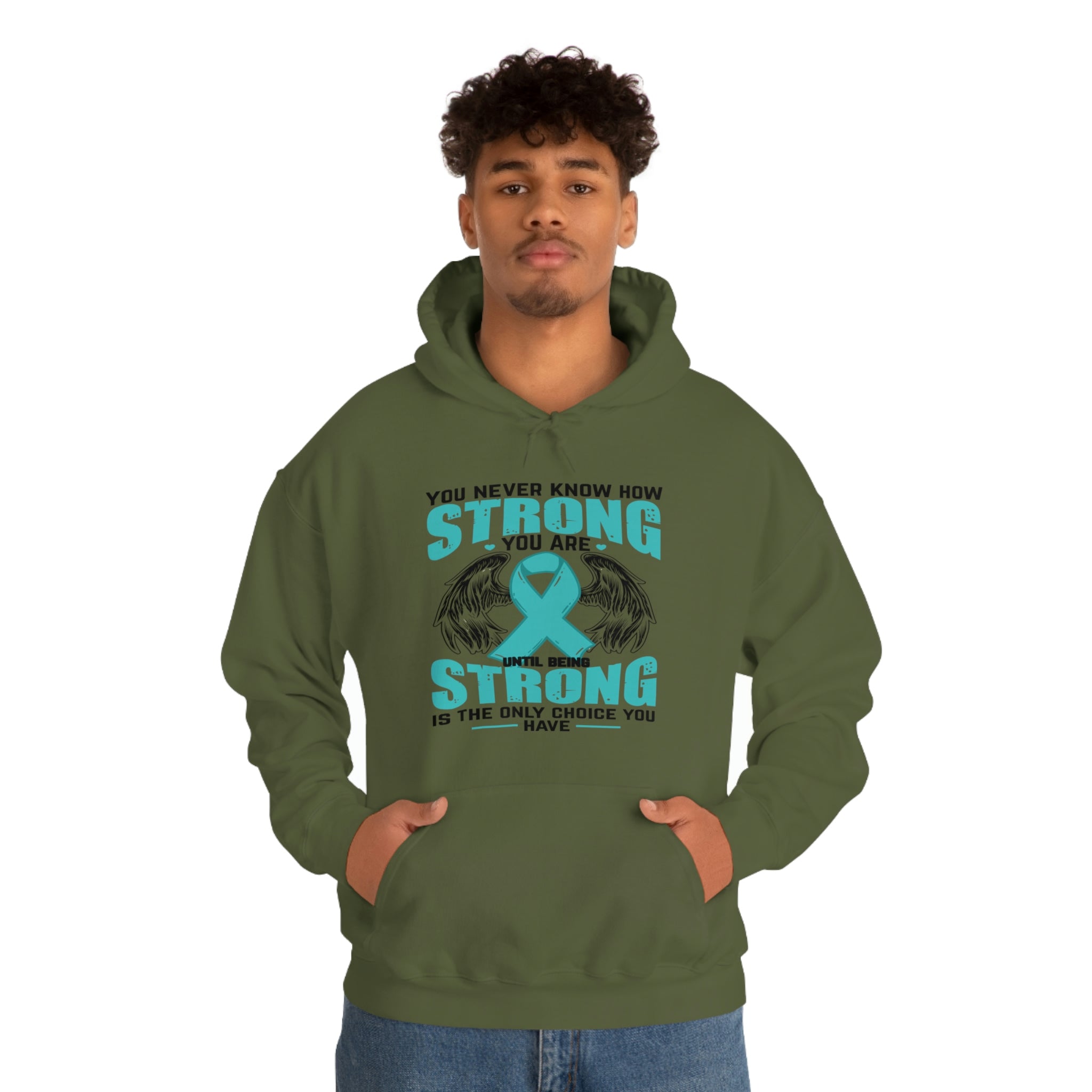 You Never Know How Strong You Are - Unisex Heavy Blend™ Hooded Sweatshirt