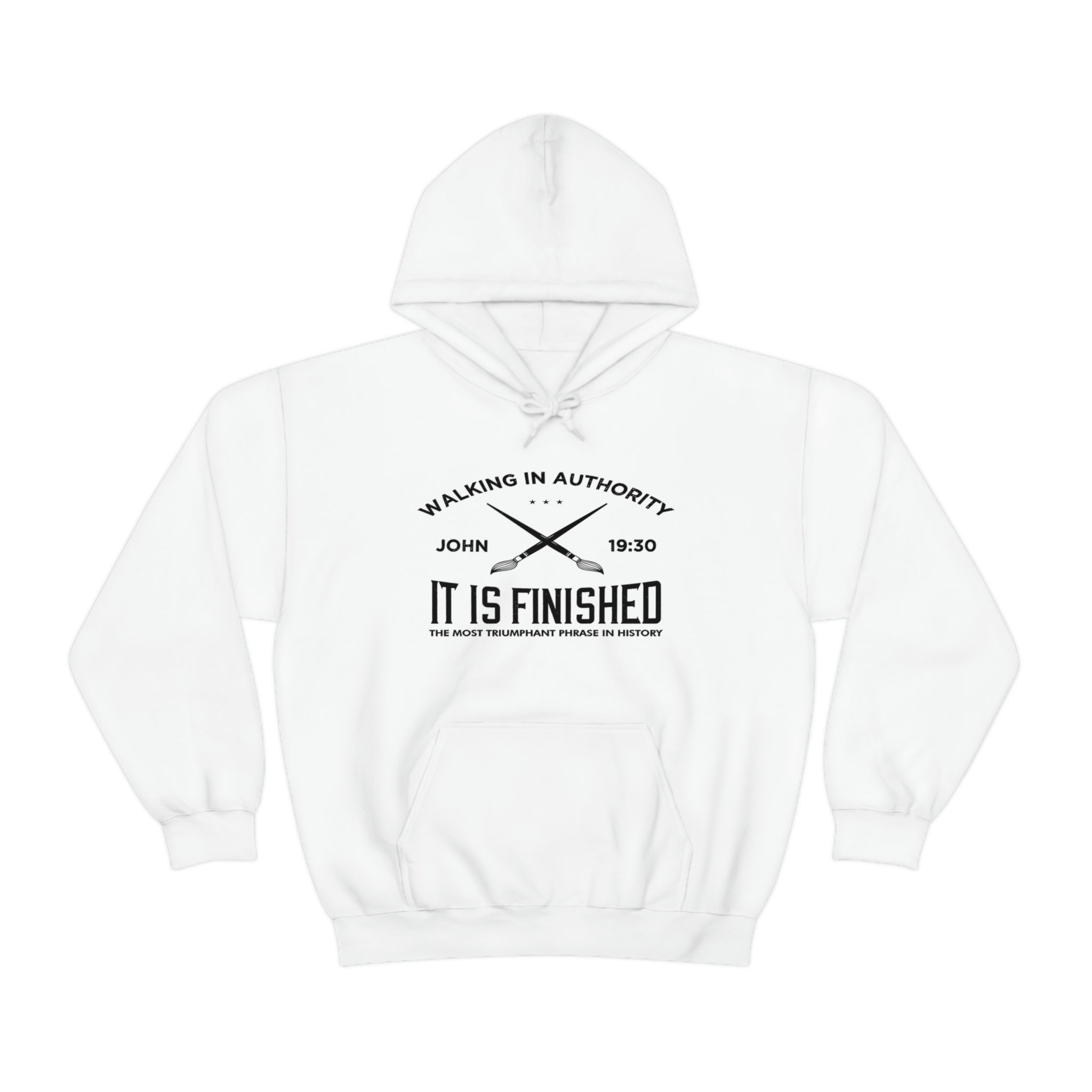 John 19:30 It Is Finished - Unisex Heavy Blend™ Hooded Sweatshirt